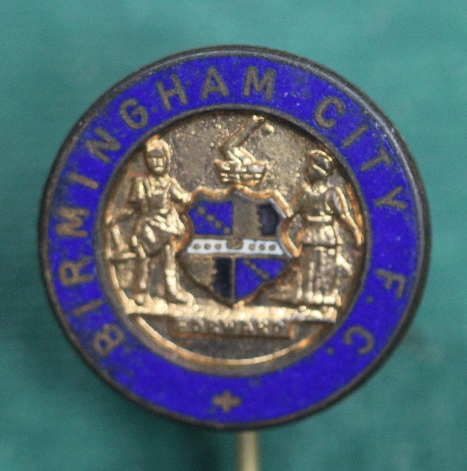 RARE England Birmingham City FC Football Club Enamel Pin Badge for sale on Ebay