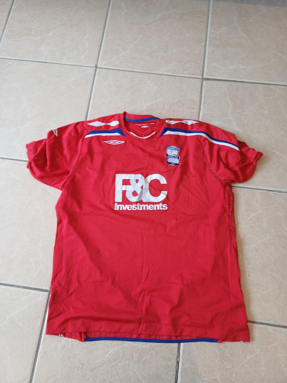 Umbro Birmingham City XXL Away Shirt Excellent Condition for sale on Ebay