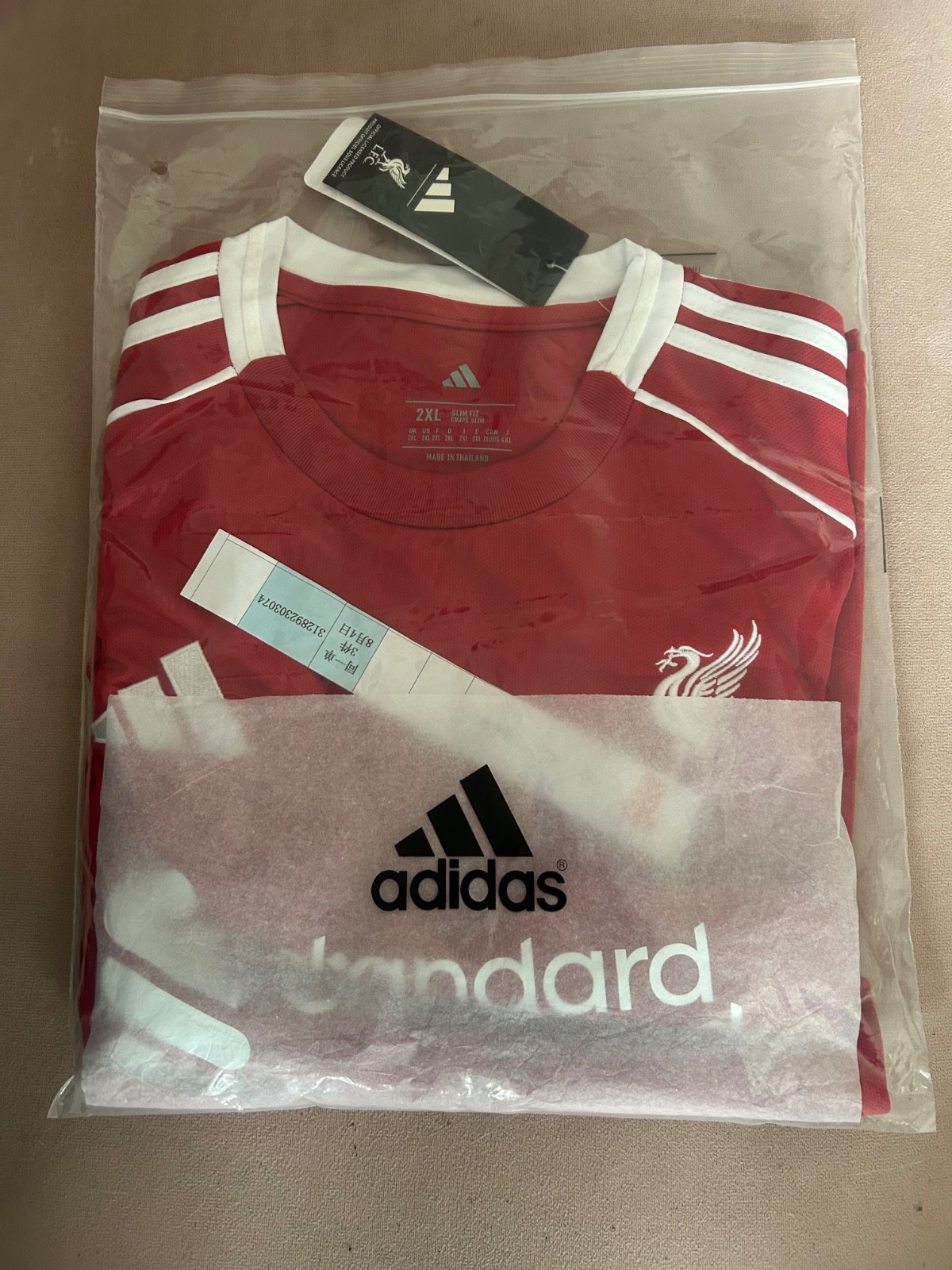 LIVERPOOL FC **Replica** NEW Football SHIRT 25/26 Adidas MENS XL SIZE WITH TAGS for sale on Ebay