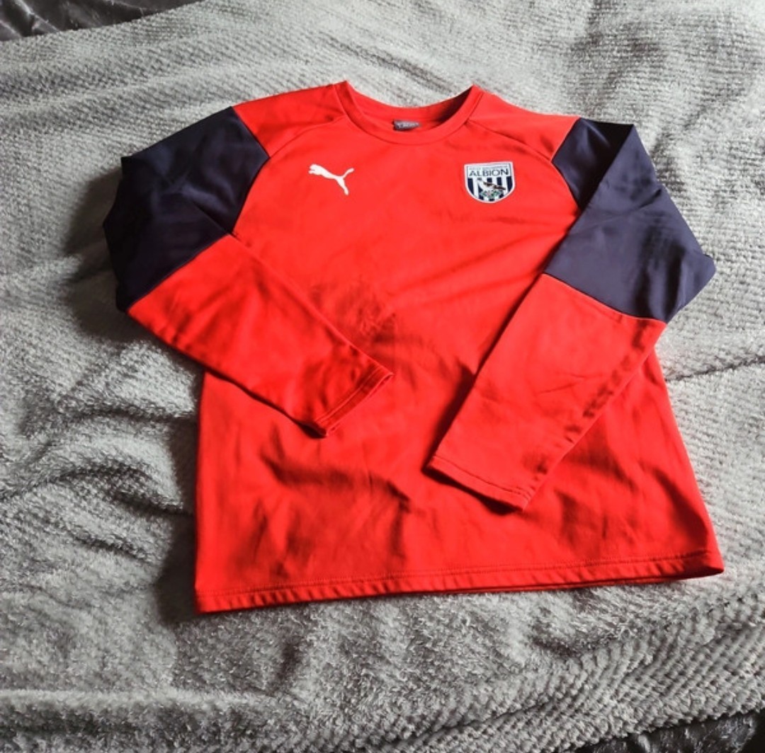 West Bromwich Albion Top Size Med Long Sleeve for sale on Ebay