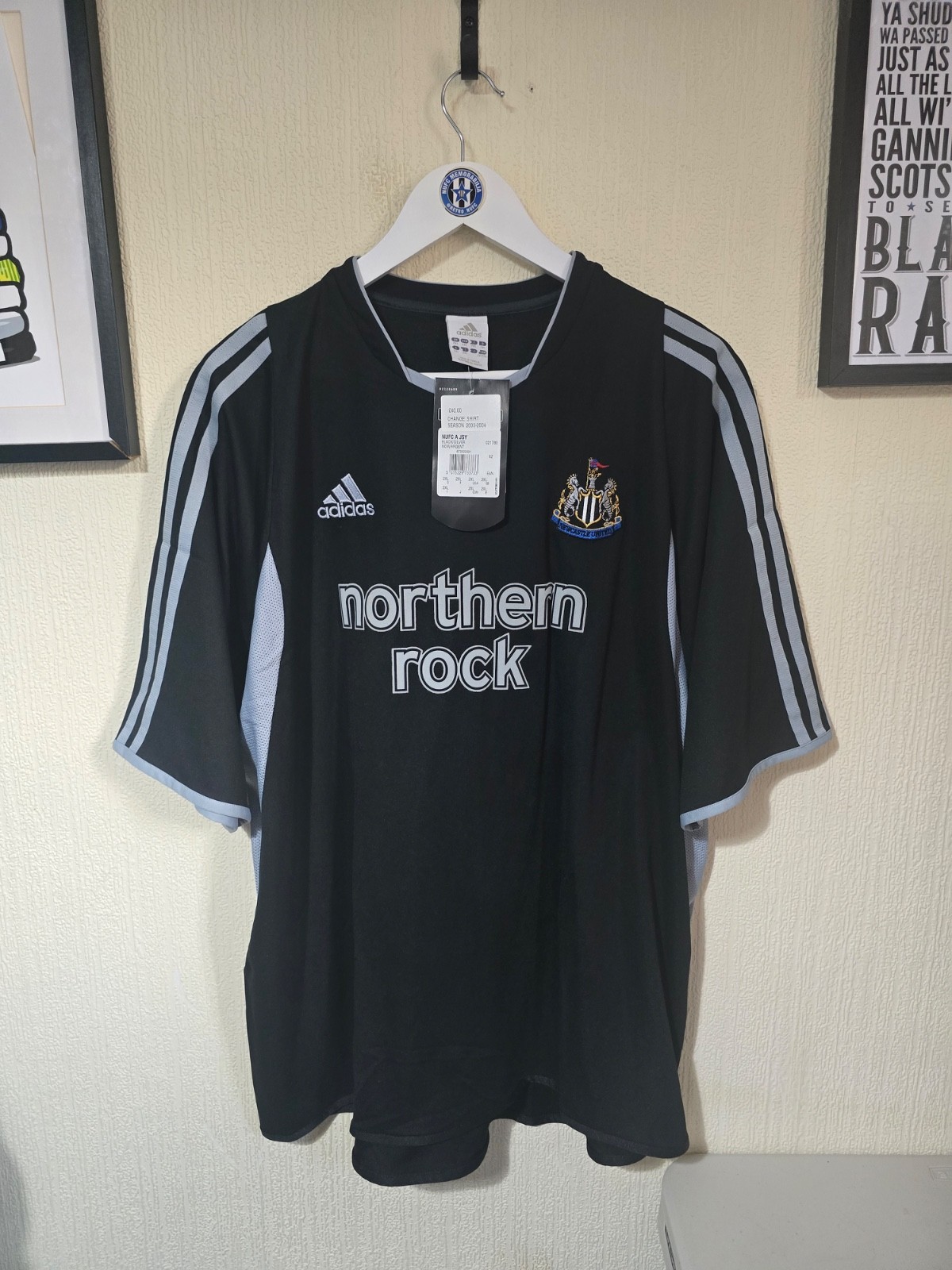 Newcastle United 2003/04 Adidas Away shirt, BNWT, #45 VIANA - XXL for sale on Ebay