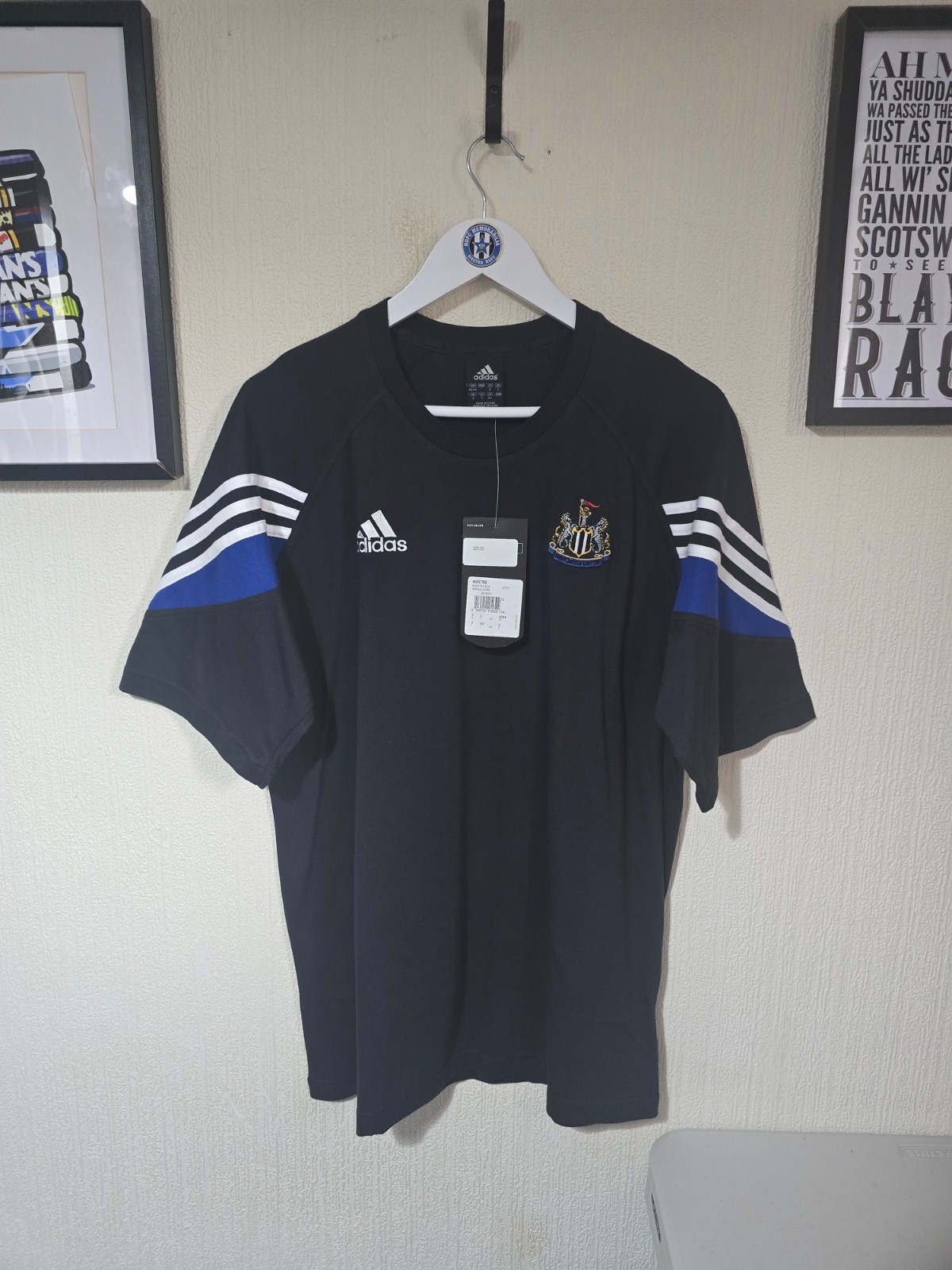 Newcastle United 2003/04Adidas Training shirt, BNWT - XL for sale on Ebay