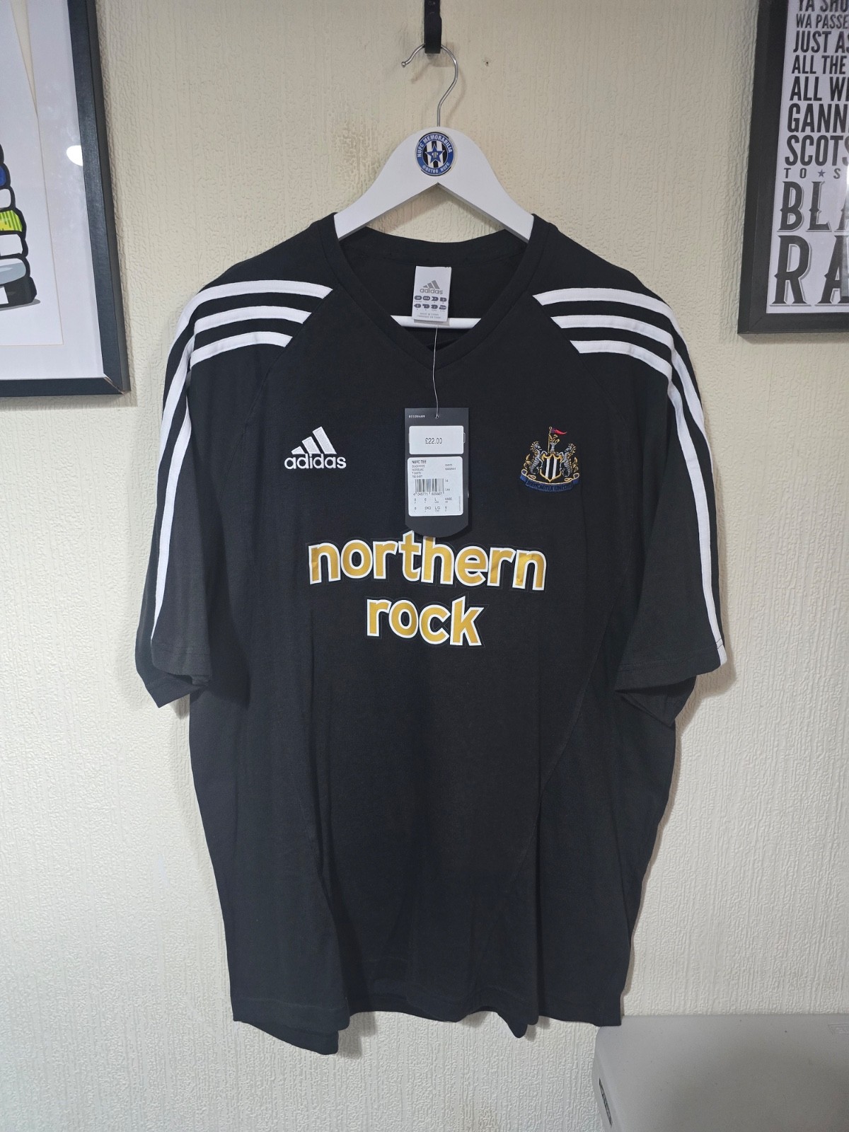 Newcastle United 2005/06 Adidas Training shirt, BNWT - XL for sale on Ebay