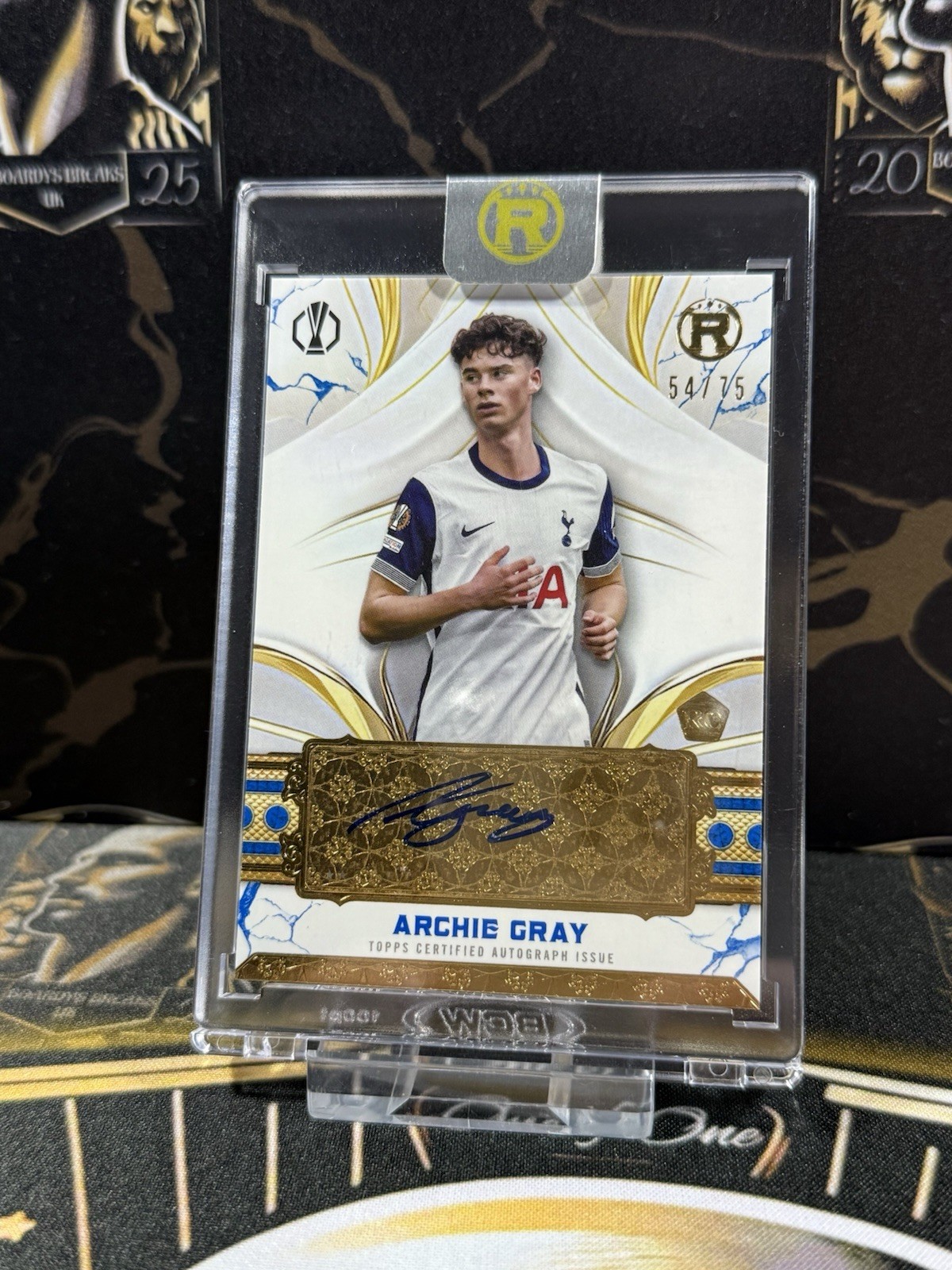 2025 Topps Reverence Archie Gray 54/75 Auto Tottenham 👑 for sale on Ebay