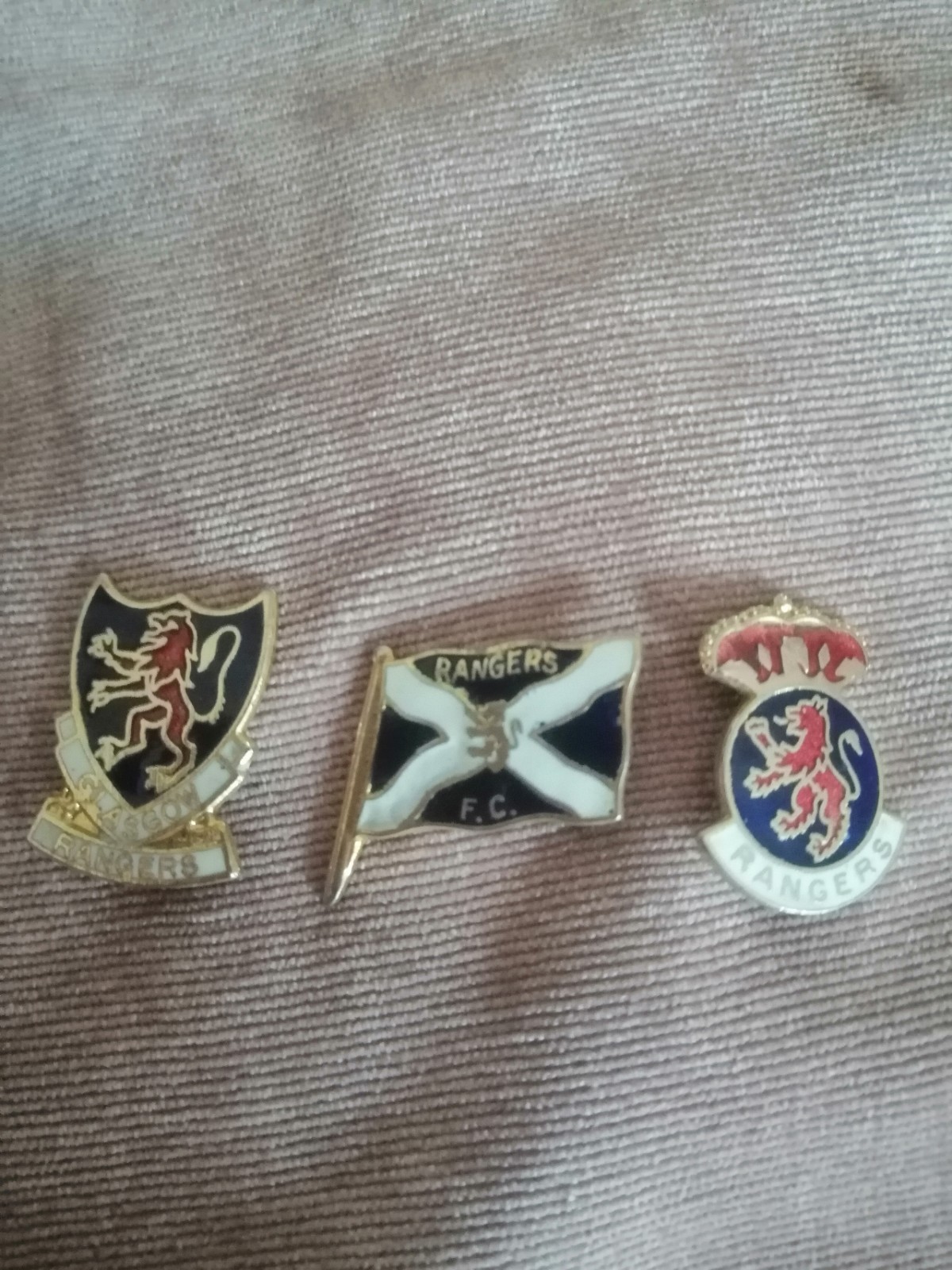 Rangers Fc Pin Badges for sale on Ebay