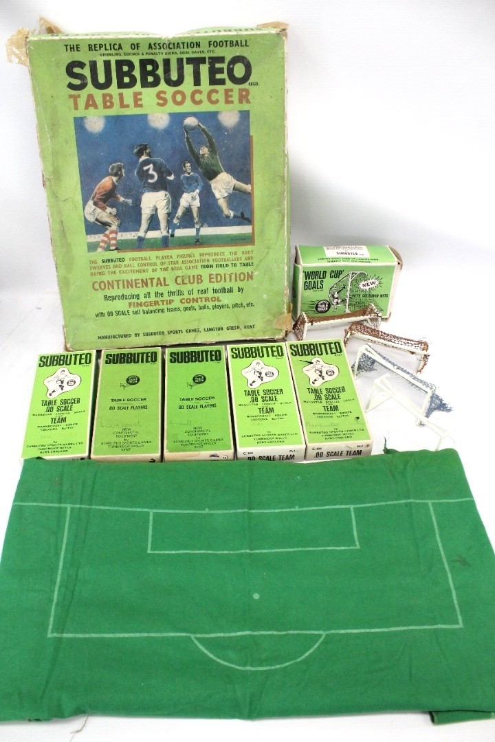 Vtg SUBBUTEO Bundle Inc. 5x Teams - LEEDS UNITED, ARSENAL, LIVERPOOL, STOKE  B31 for sale on Ebay