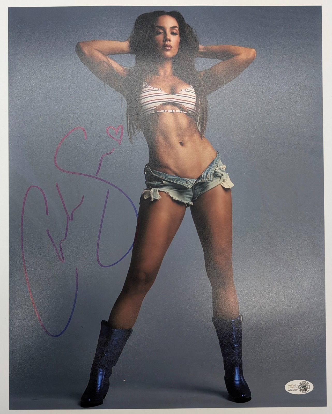 Chelsea Green Signed 11x14 Photo AUTO JSA Sticker for sale on Ebay