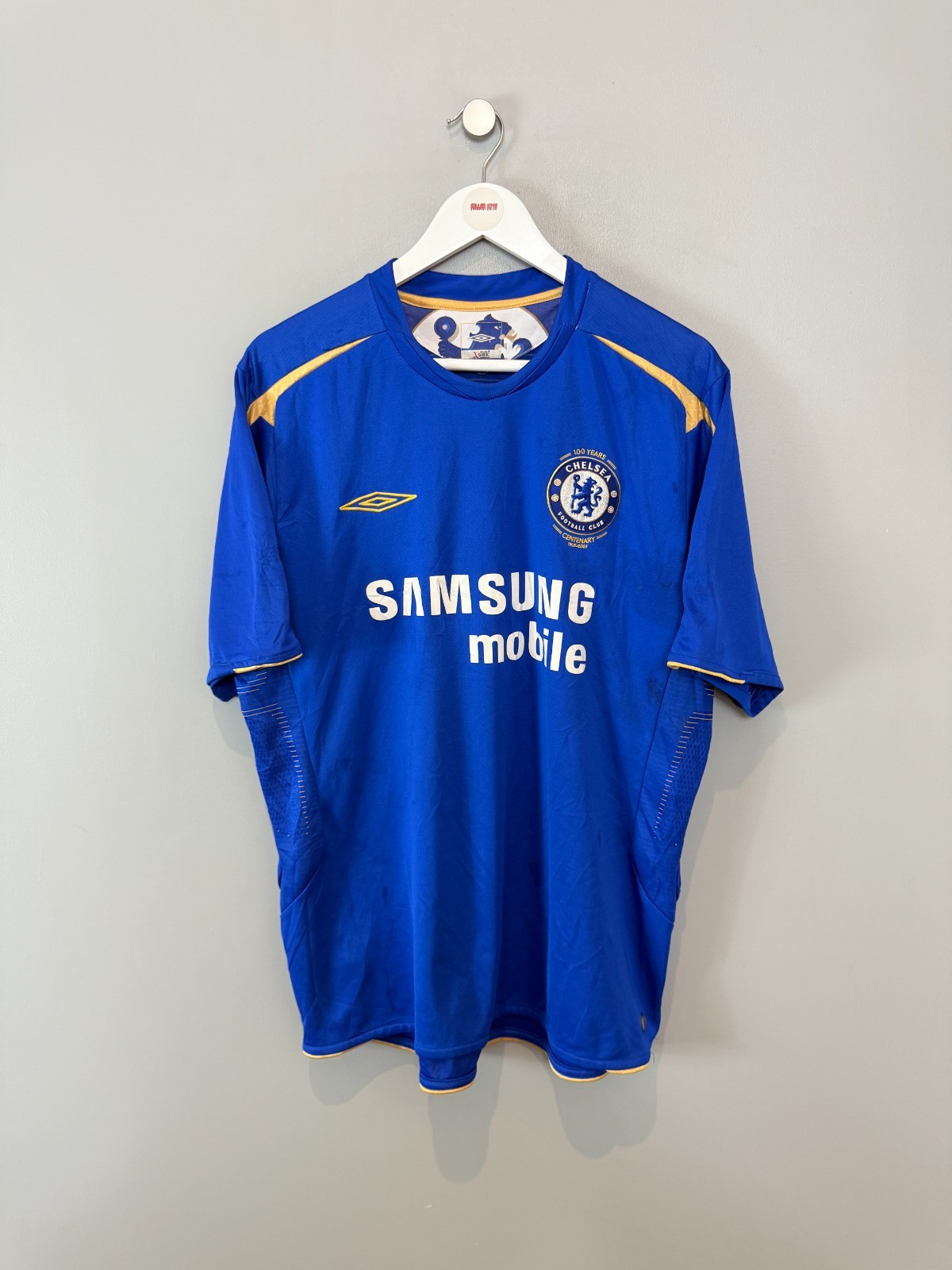 CHELSEA 2005/06 HOME SHIRT (size XL)  UMBRO ORIGINAL VINTAGE FOOTBALL SHIRT for sale on Ebay