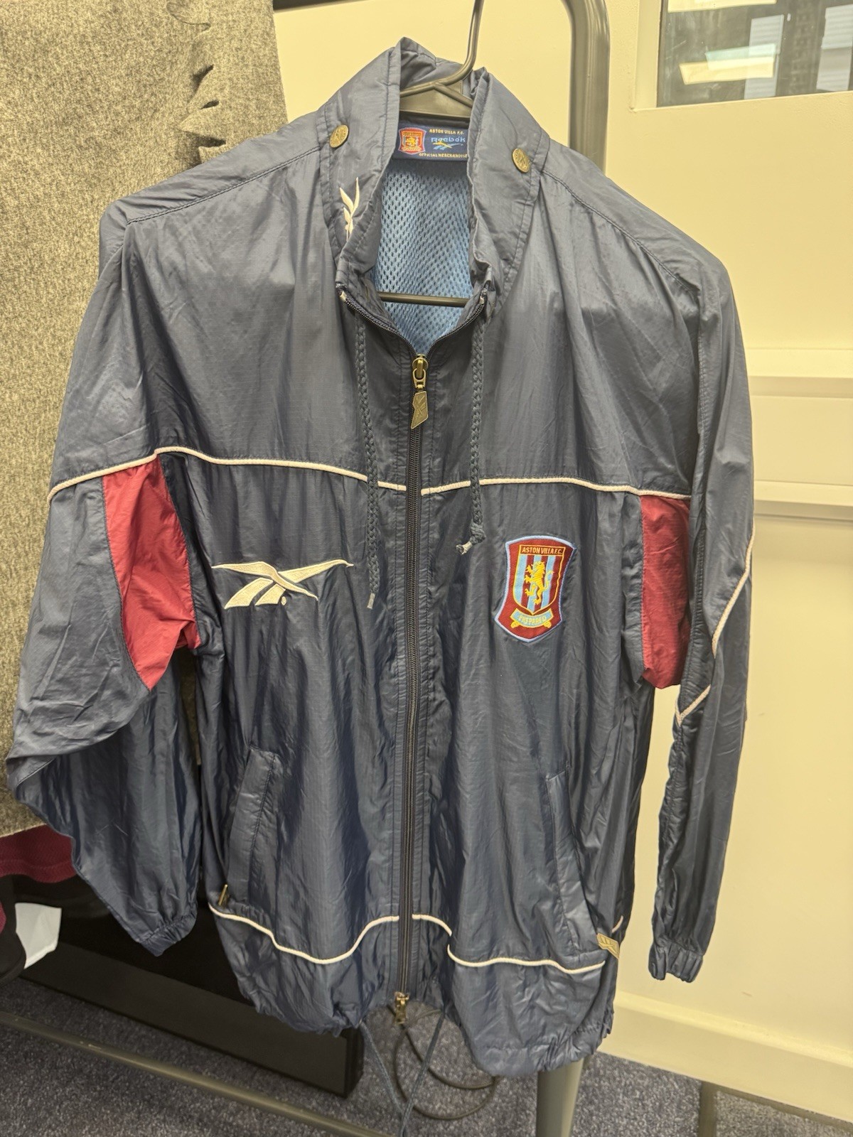 Vintage Aston Villa Coat Brand New Never Worn Never Worn for sale on Ebay