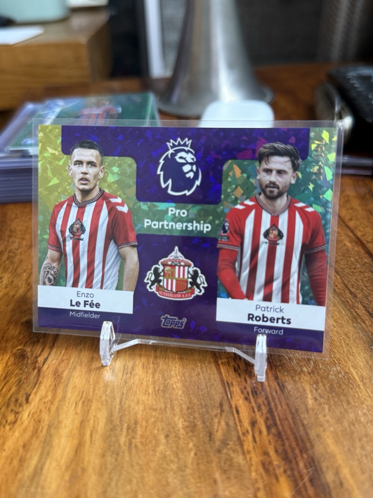 Topps Premier League Pro Partnership Southampton Patrick Roberts Enzo Le Fee 199 for sale on Ebay
