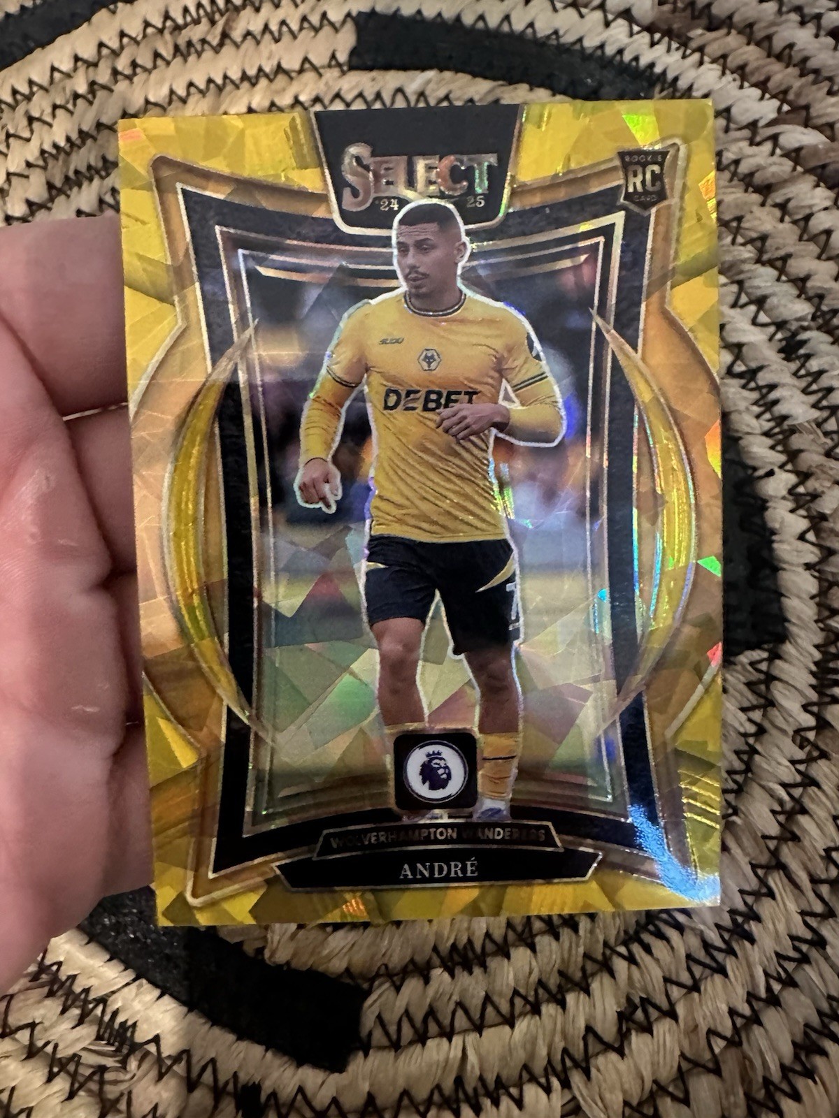 Andre Wolves Panini Gold /10 Premier League for sale on Ebay