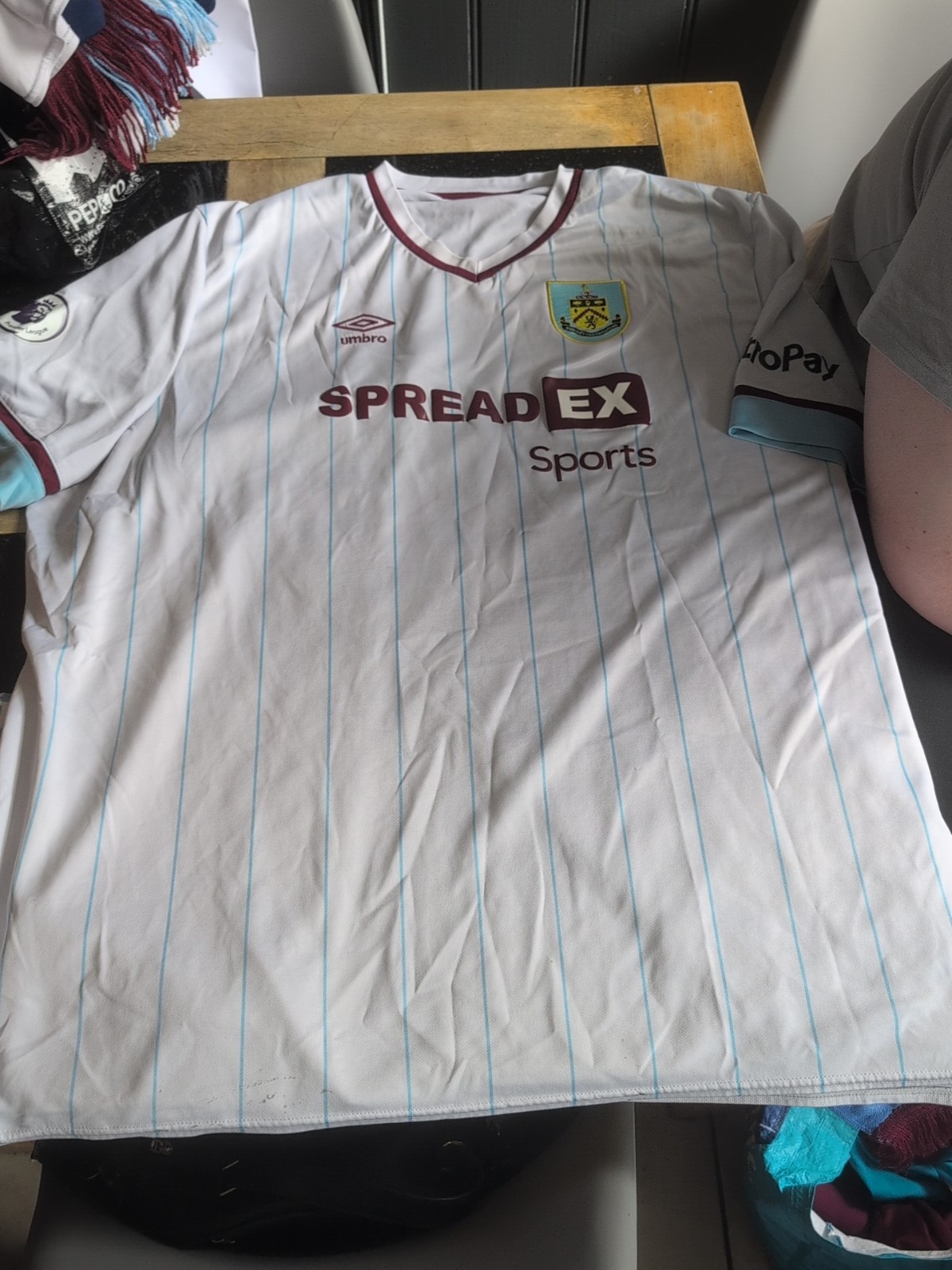 Burnley FC Shirt , Size  6xl for sale on Ebay