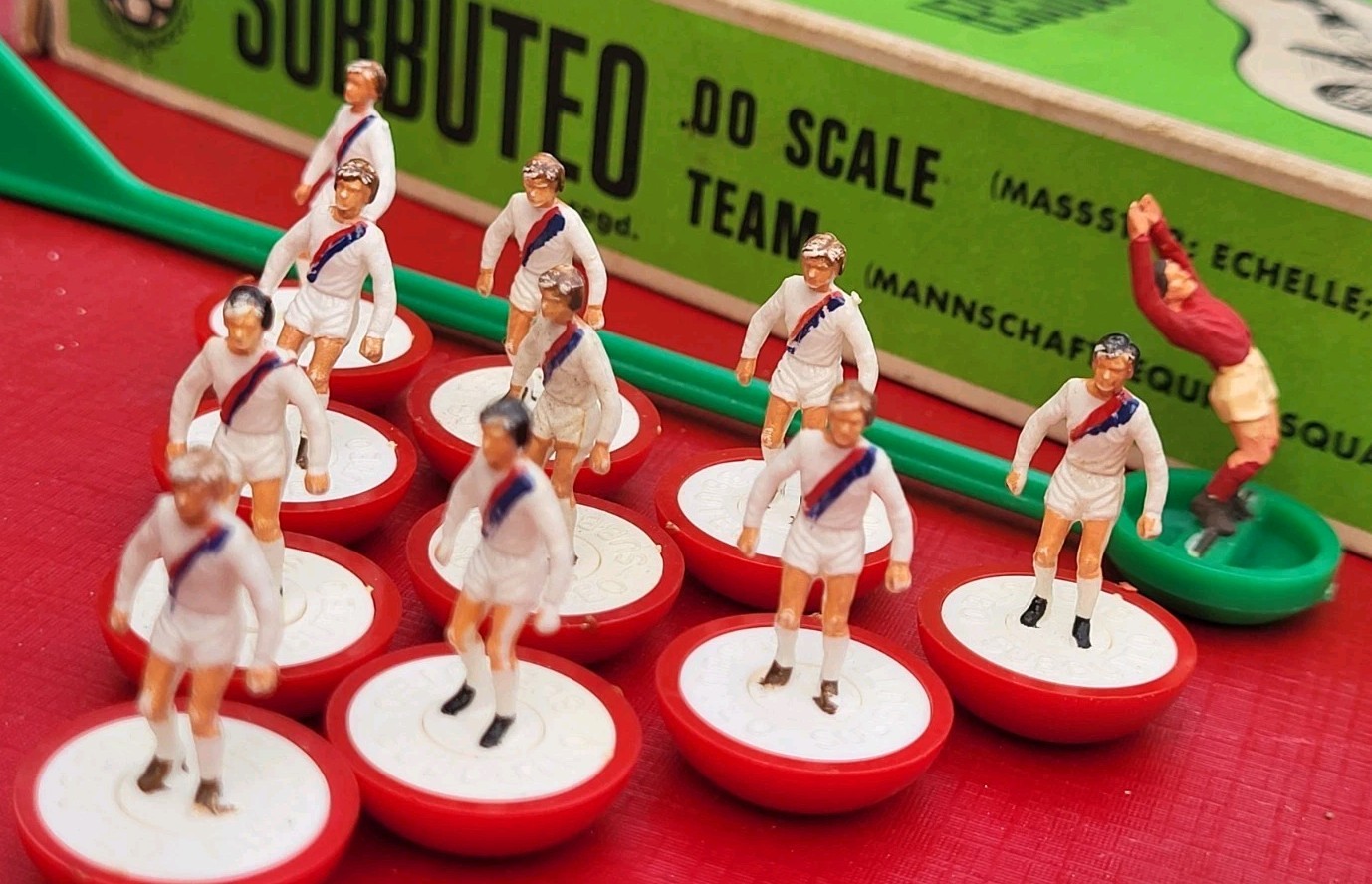 Vtg Subbuteo LW lightweight REF 194 Crystal Palace - sash kit - Boxed team for sale on Ebay