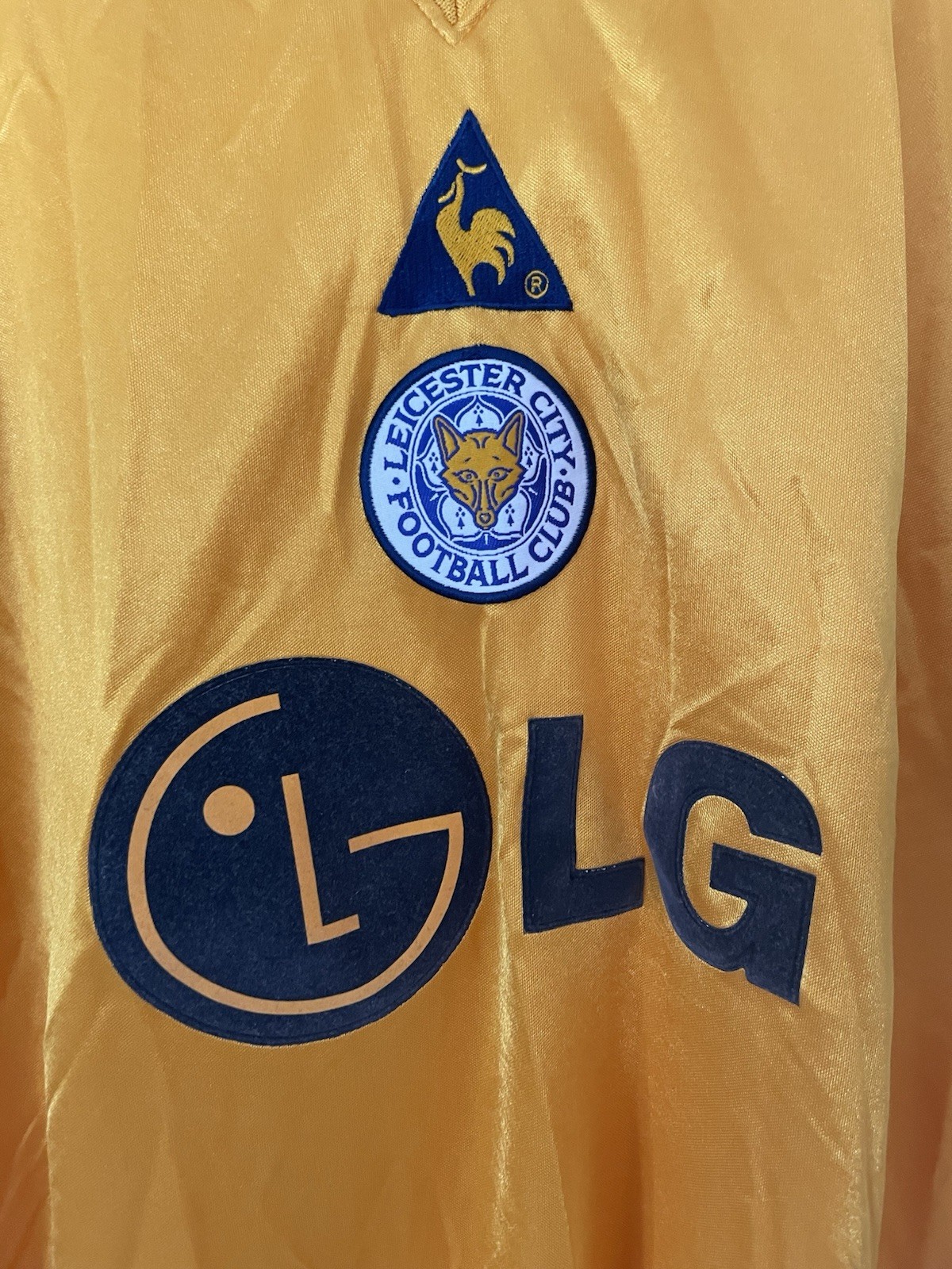 Original Authentic Leicester City 2002/2003 Away Football Shirt - Large for sale on Ebay