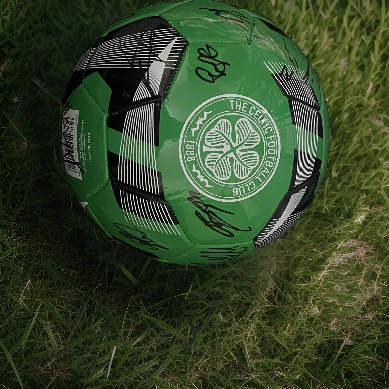 Glasgow Celtic Signed Football By Squad 2025/26 COA inc for sale on Ebay