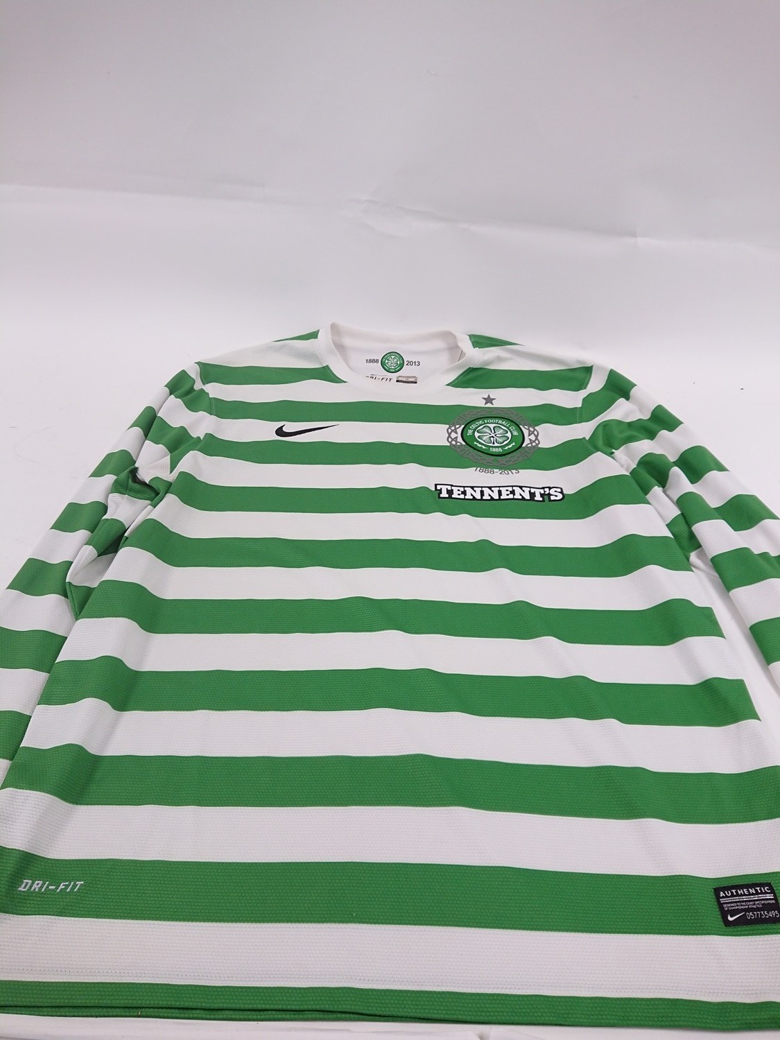 Celtic FC 2012-13 Home Shirt XL Long Sleeve Nike Dri-FIT Tennent's for sale on Ebay