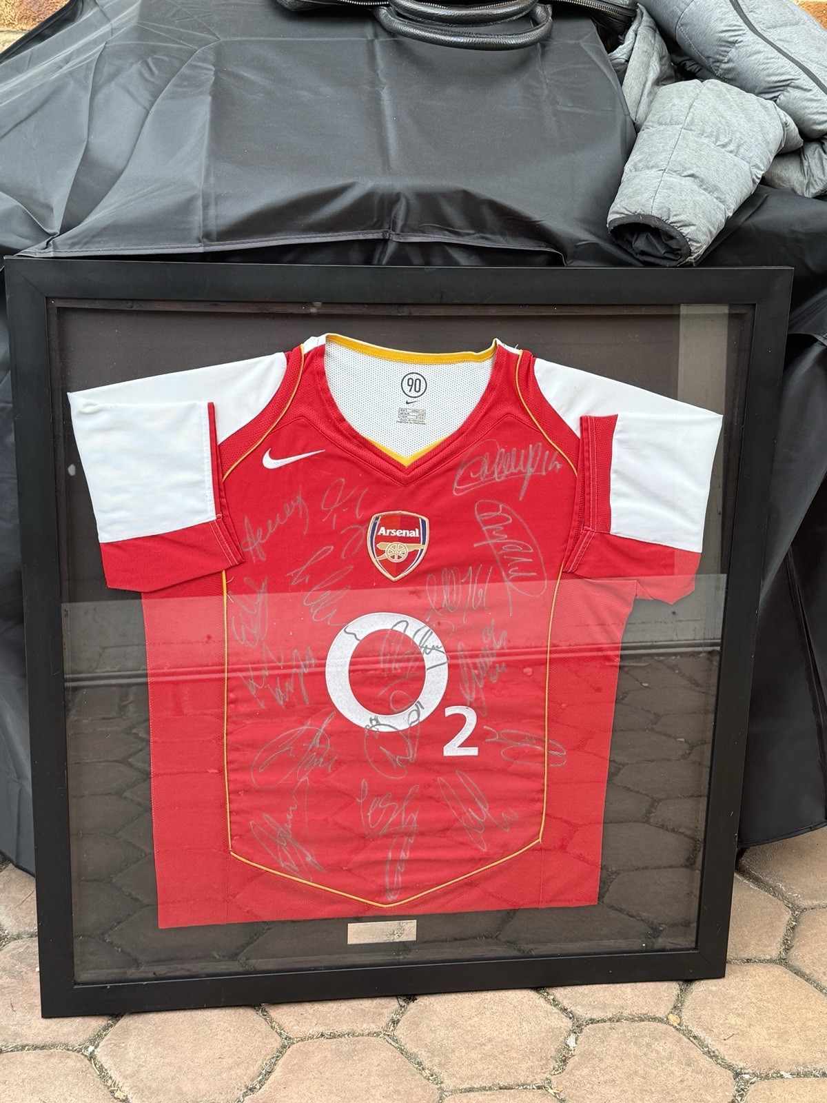 Signed Arsenal Shirt - FA Cup Winning Squad 04/05 +COA for sale on Ebay