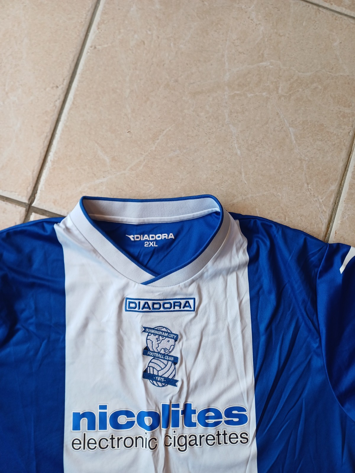 Diadora Birmingham City XXL Home Football Shirt Excellent Condition for sale on Ebay