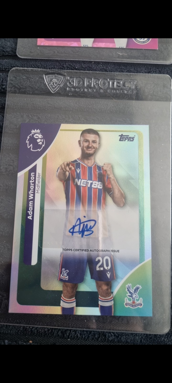 Adam Wharton Autograph Crystal Palace Topps Premier League 2026 Rare auto for sale on Ebay