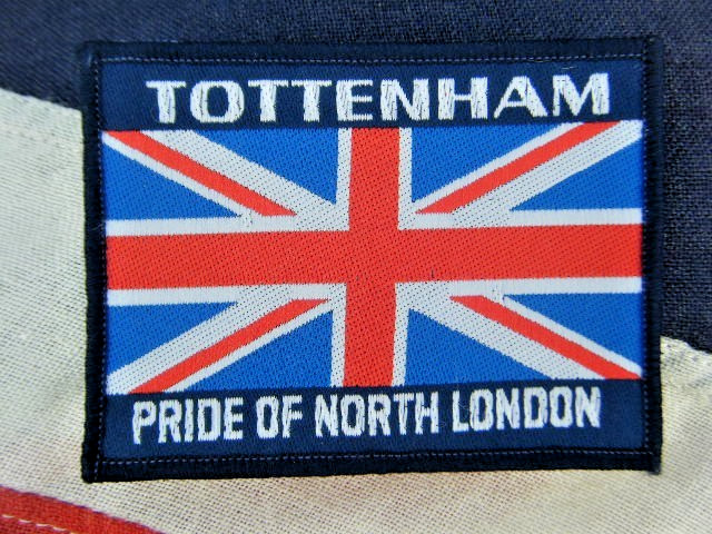 TOTTENHAM HOTSPUR FC SEW ON BADGE / PATCH 1970's - SPURS - PRIDE OF NORTH LONDON for sale on Ebay