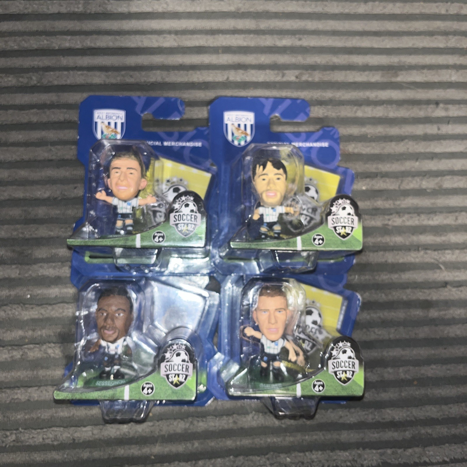 West Bromwich Albion Soccerstarz New In Blister Yacob Gardner Sessegnon Morrison for sale on Ebay