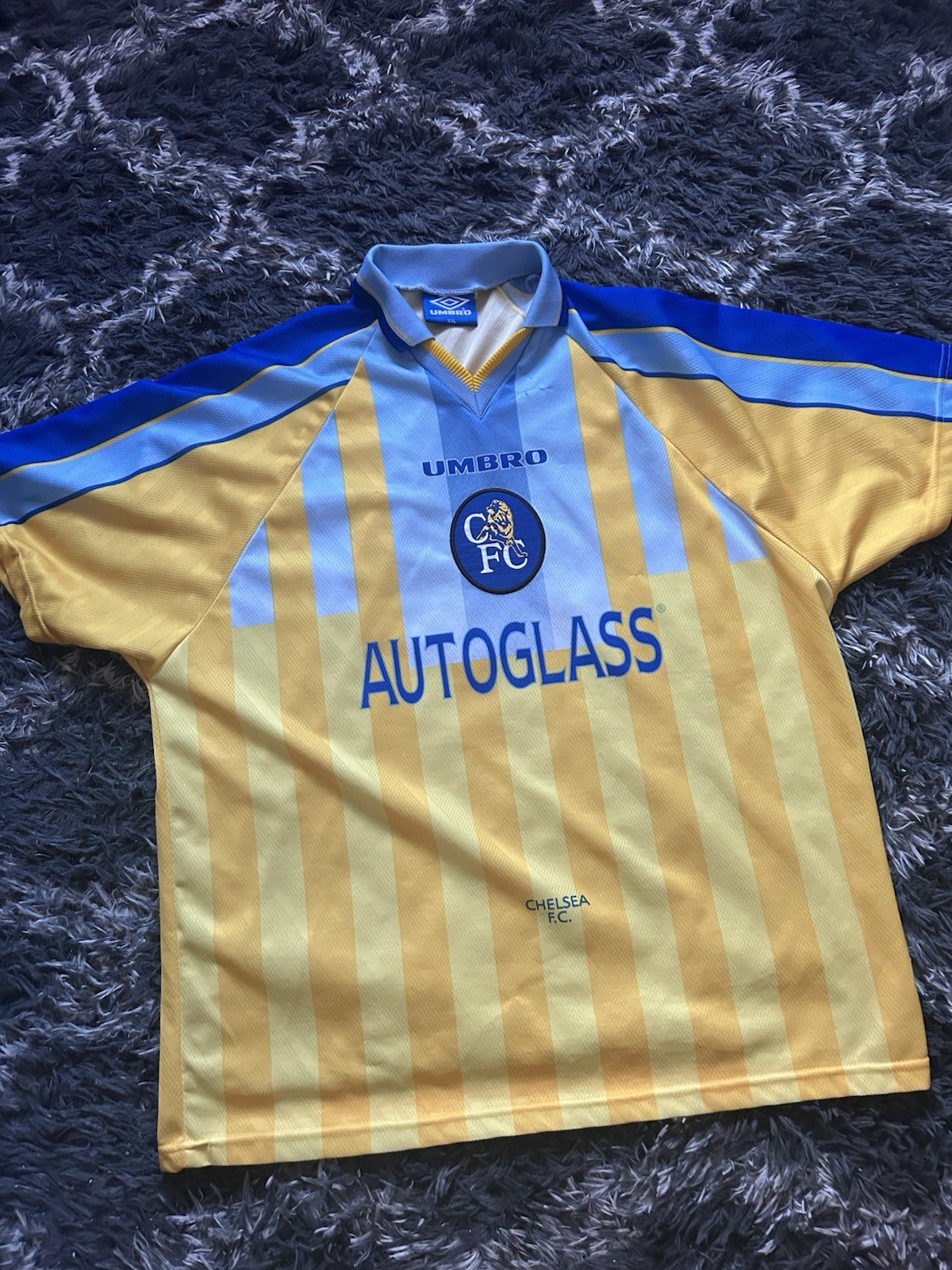 Chelsea 1997-1998 Away Football Shirt XXL for sale on Ebay