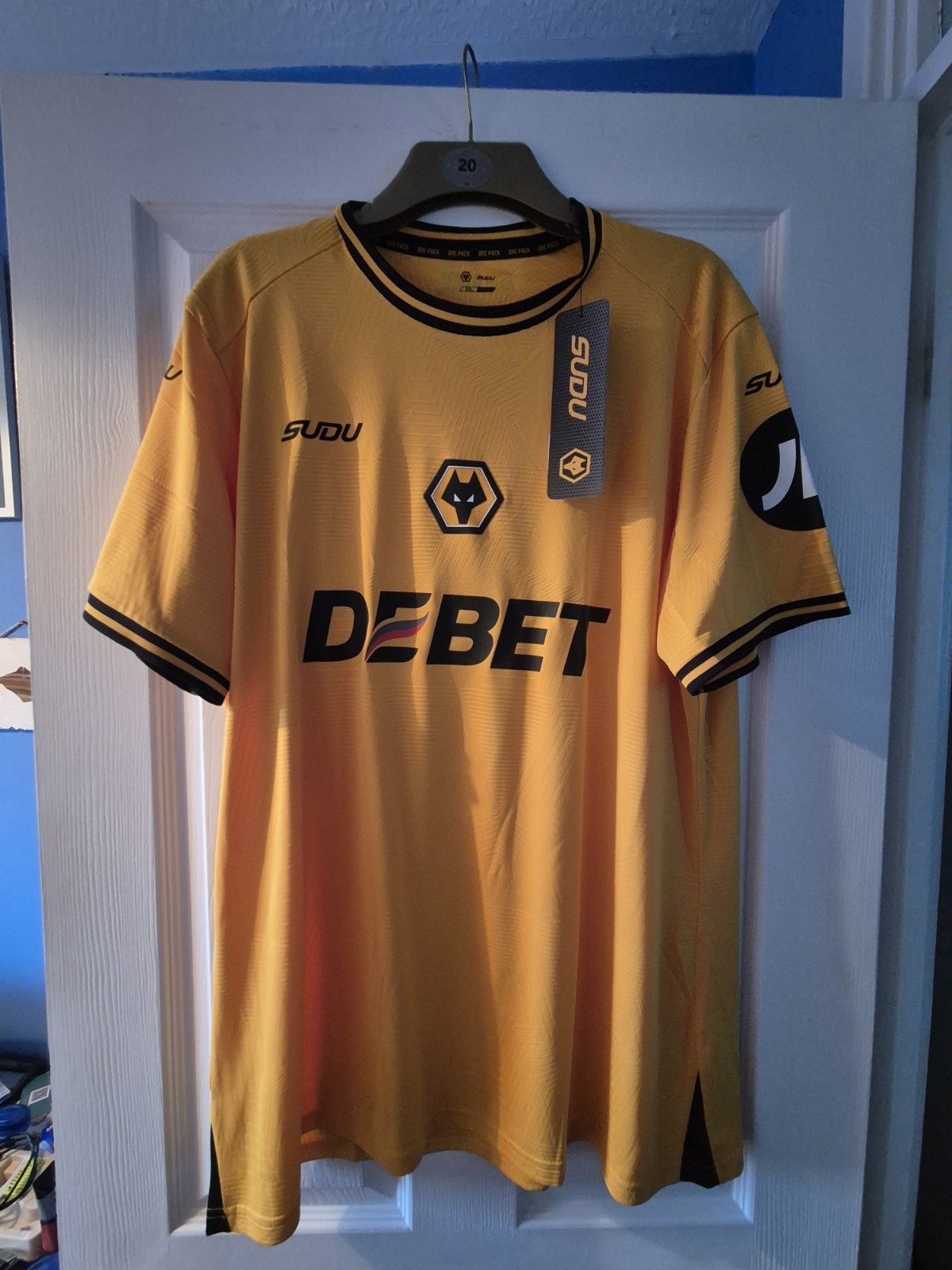 Wolves 2024-25 SUDU Home Shirt - XXL - BNWT - PRO EDITION for sale on Ebay