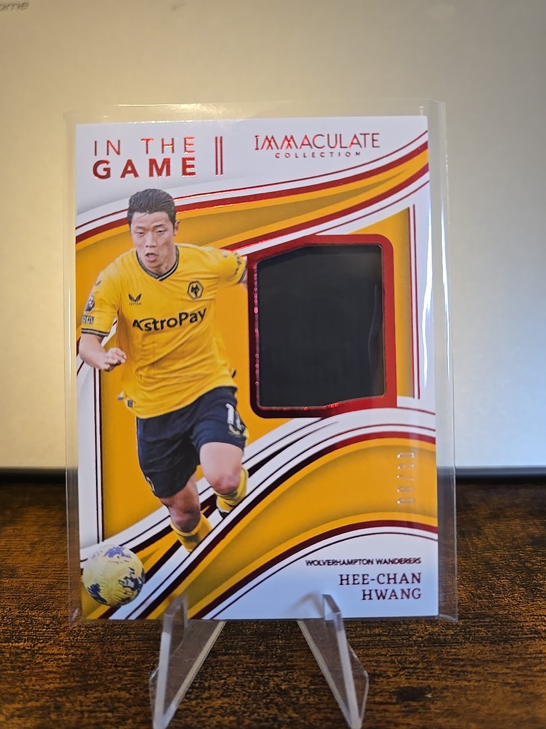 2023-24 Panini Immaculate in the Game Patches Hwang Hee-chan /30 Wolves for sale on Ebay