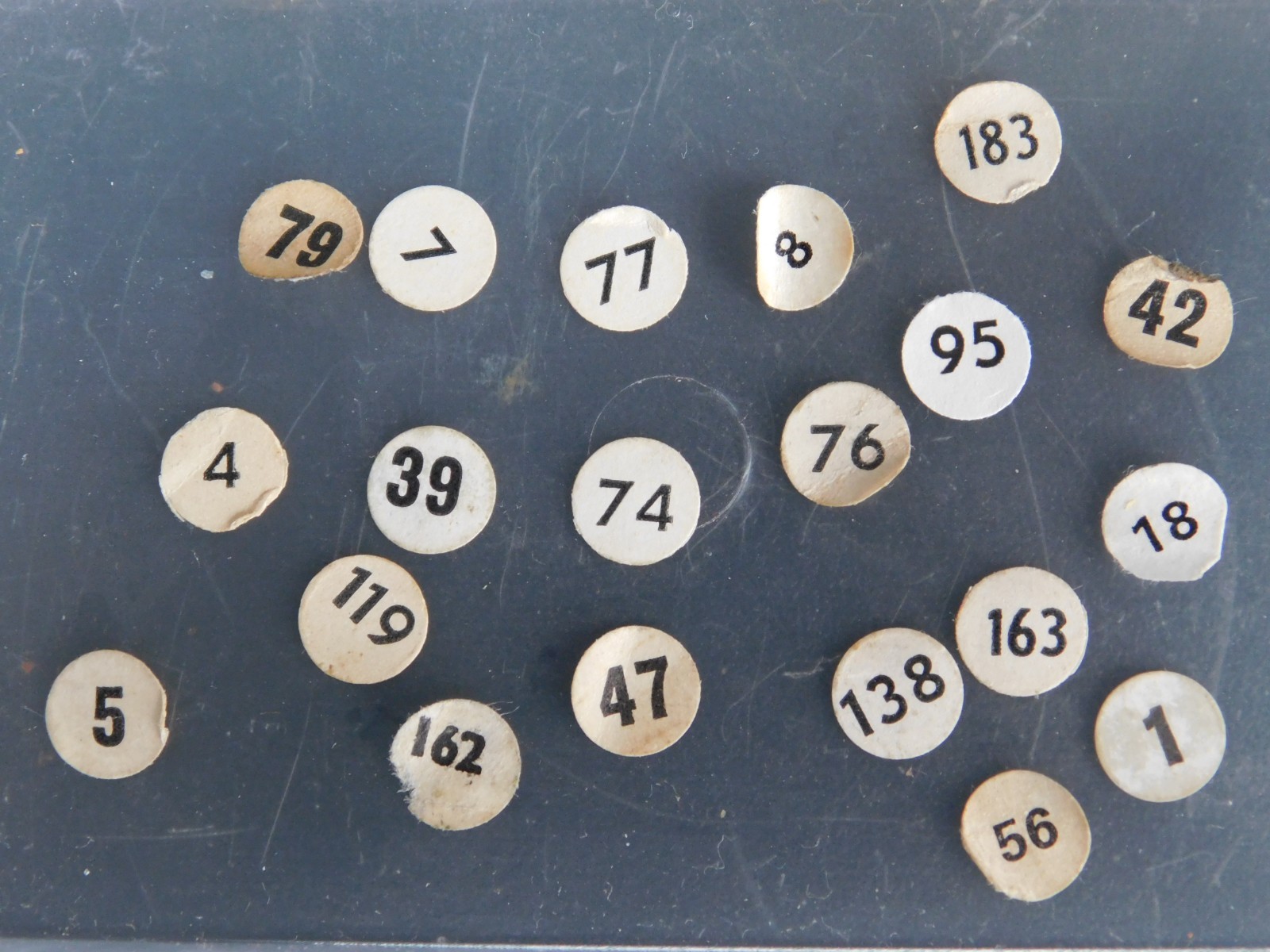 70s VINTAGE SUBBUTEO - CLASSIC ORIGINAL REFERENCE NUMBERS X 20 ,inc #183 AIRDRIE for sale on Ebay