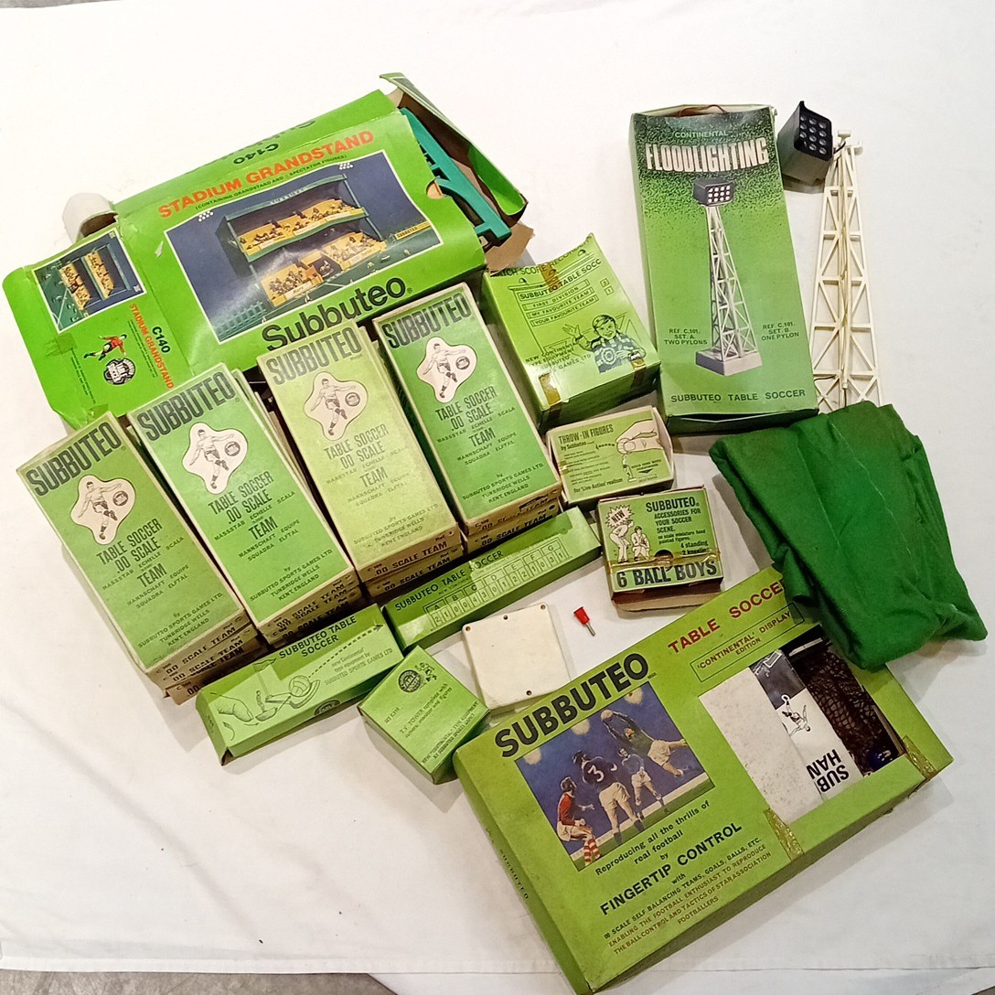 Mixed Bundle Vintage Subbuteo Items for sale on Ebay