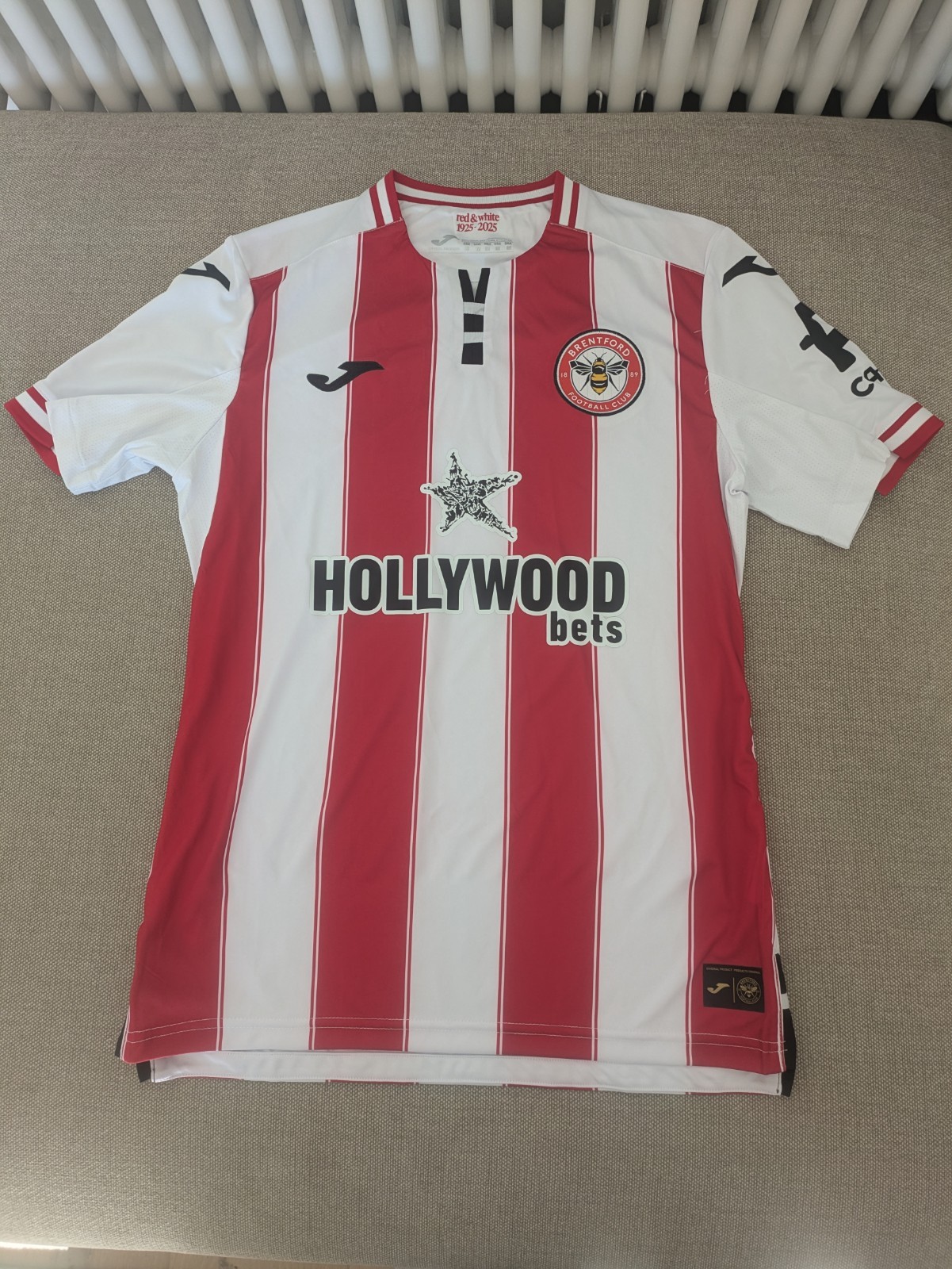 Brand New 25/26 Brentford Adult Replica Home Shirt Medium for sale on Ebay