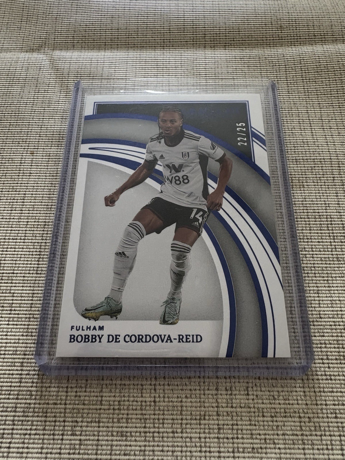 Bobby De Cordova-Reid Fulham Panini Immaculate Collection /25 for sale on Ebay