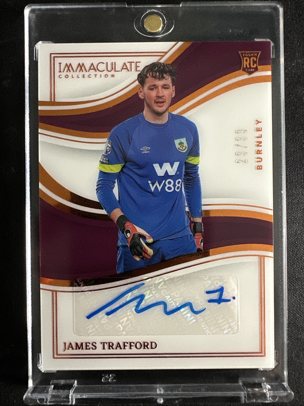 24/25 Immaculate Soccer James Trafford Rookie Autograph /99 Burnley Fc A** for sale on Ebay
