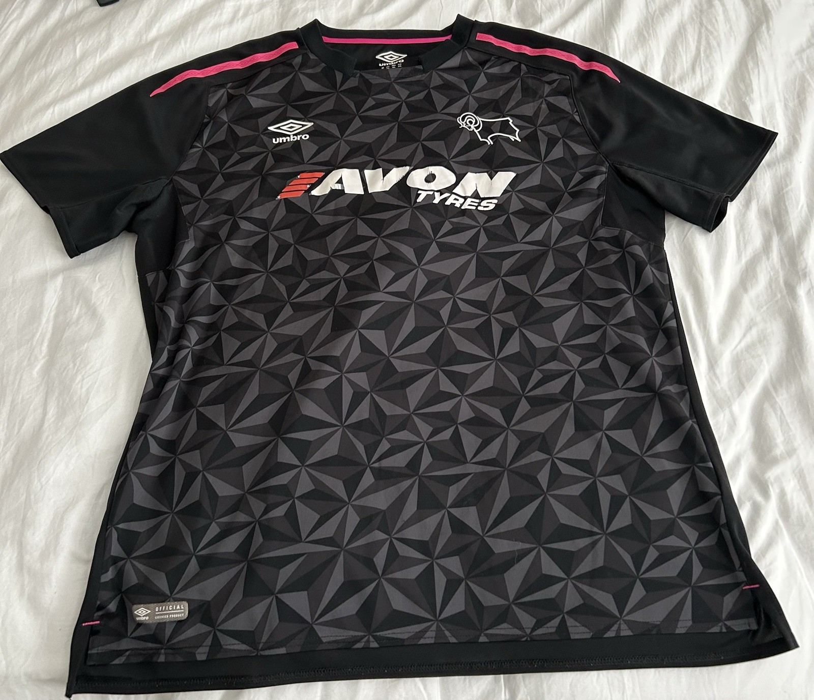 Derby County Men’s Football Shirt XXL for sale on Ebay