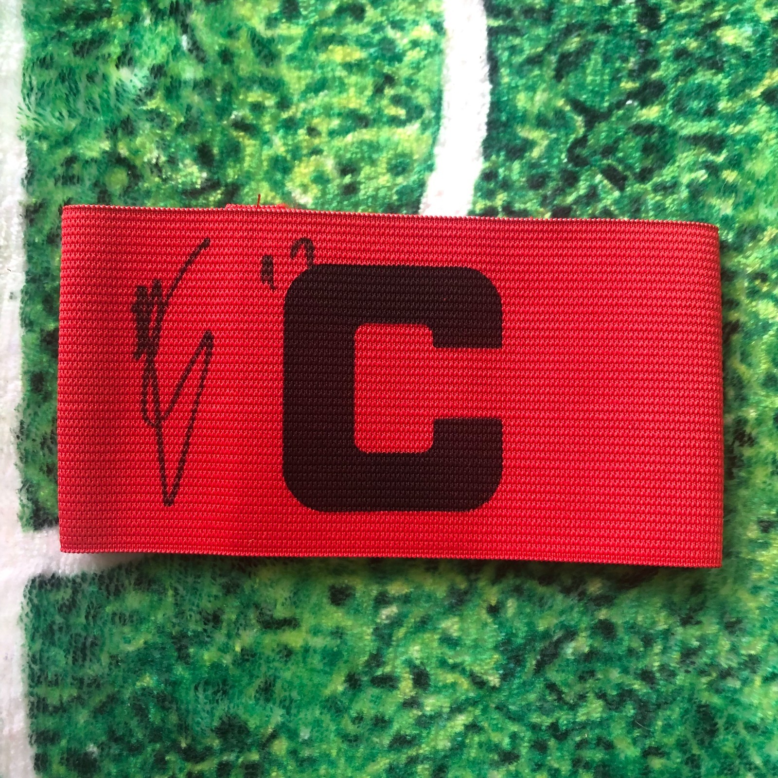 Bryan Mbeumo Of Cameroon, Brentford & Man UTD Signed Captains Armband wCOA for sale on Ebay