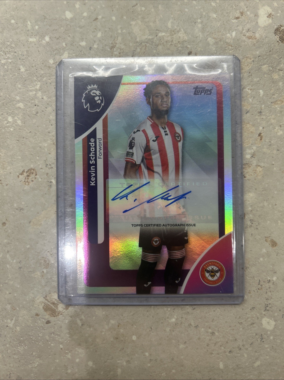 Kevin Schade Autograph Card Topps Premier League 2025/2026 Brentford for sale on Ebay