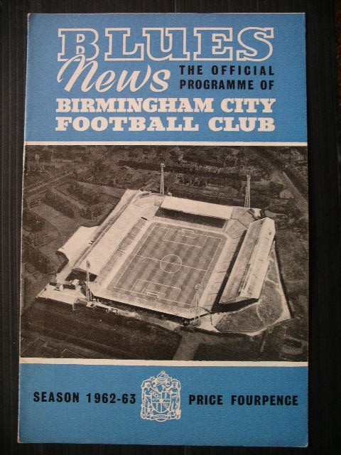 BIRMINGHAM CITY  v  Bury  62/3 FL Cup SEMI FINAL. for sale on Ebay