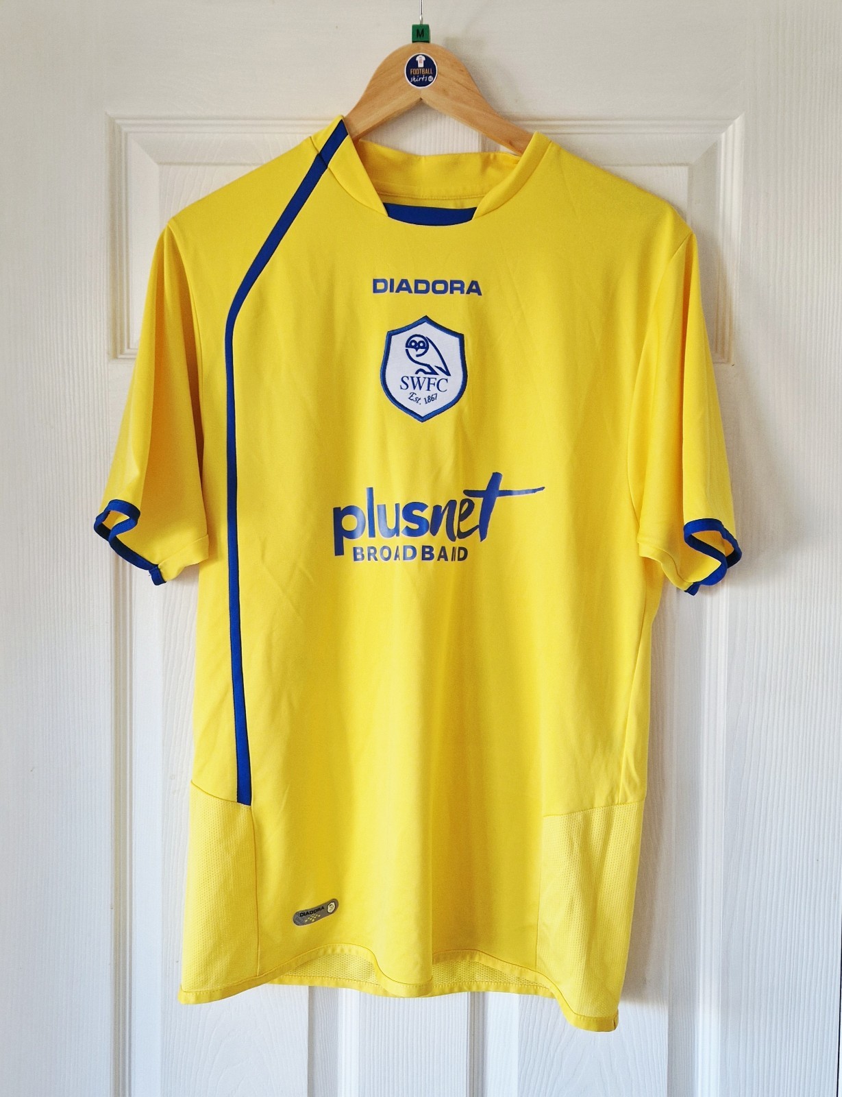 SHEFFIELD WEDNESDAY RARE VINTAGE AWAY FOOTBALL SHIRT 2006/07 - ADULT MEDIUM  for sale on Ebay