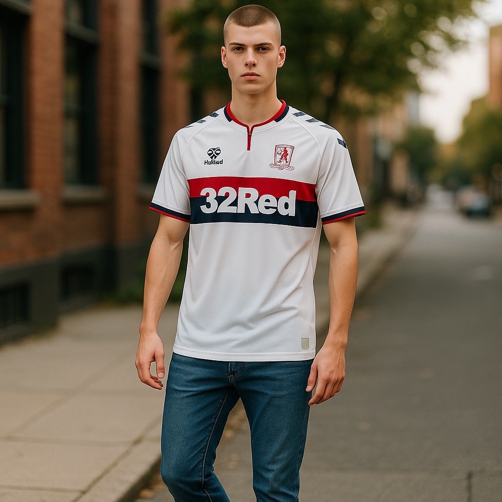 MIDDLESBROUGH 2019 2020 AWAY FOOTBALL SHIRT SOCCER JERSEY HUMMEL - Size Medium for sale on Ebay