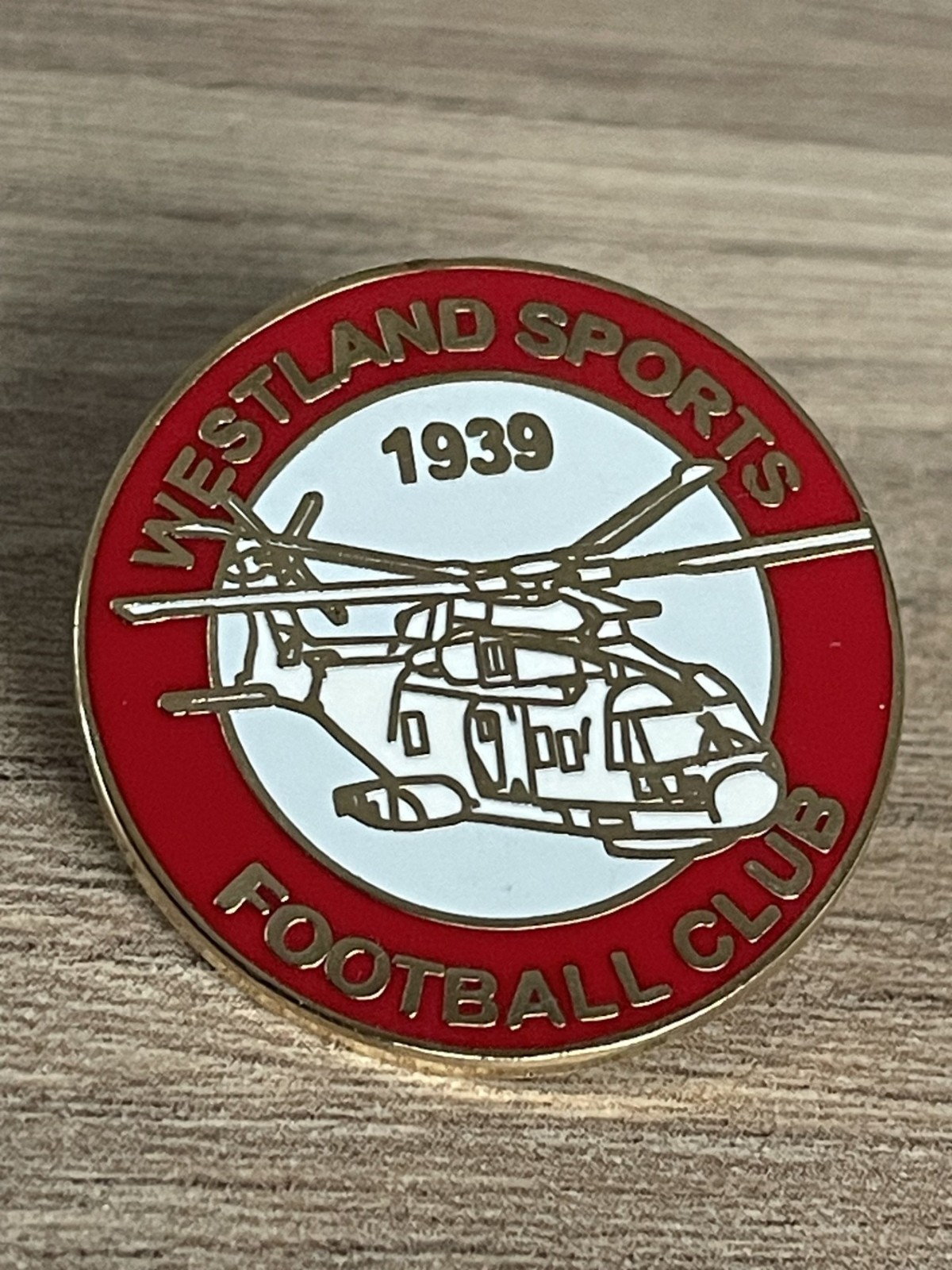 WESTLAND SPORTS FC - BADGE for sale on Ebay