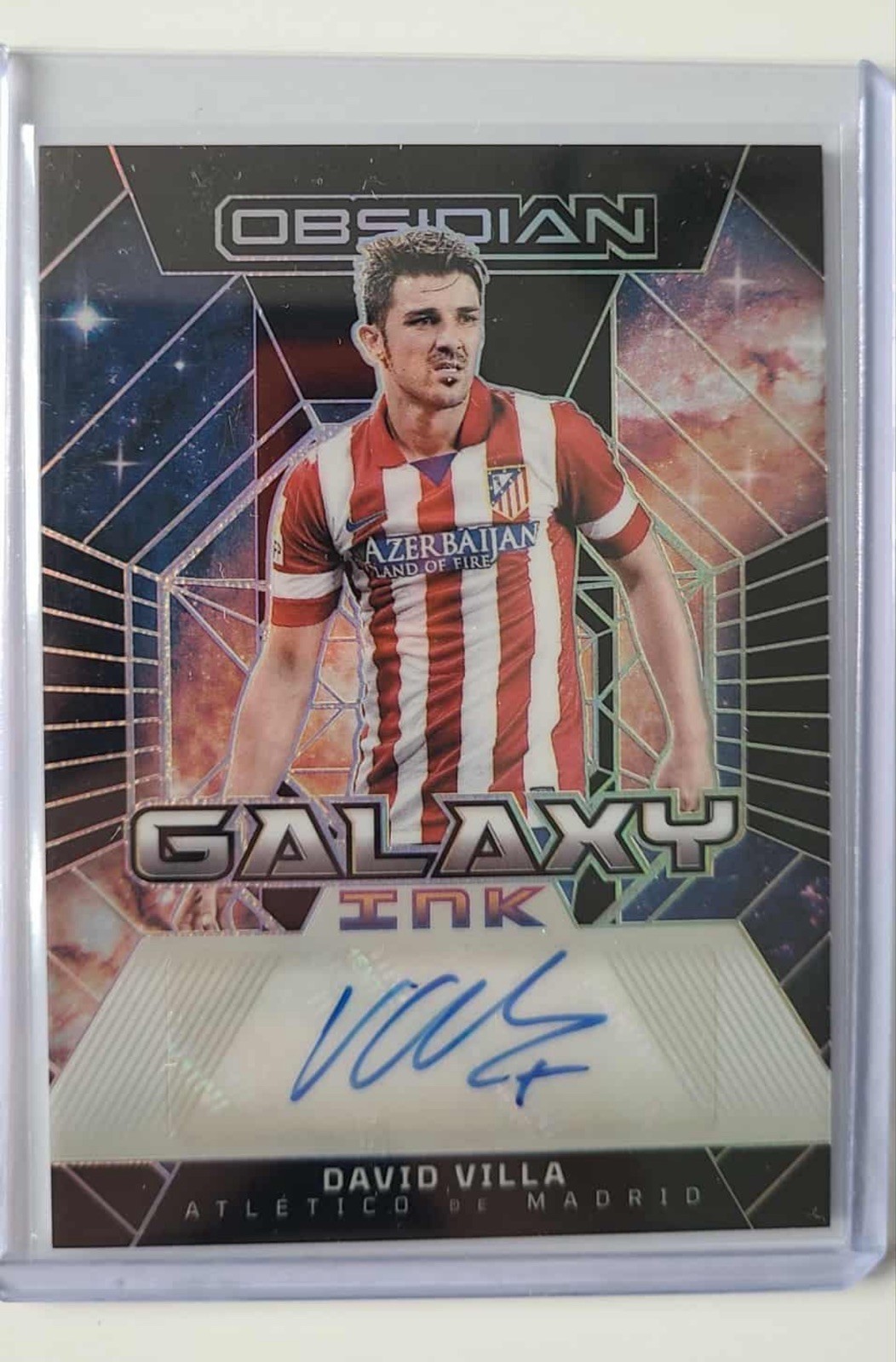 2024-25 Obsidian Soccer DAVID VILLA Galaxy Ink Auto 21/25 for sale on Ebay