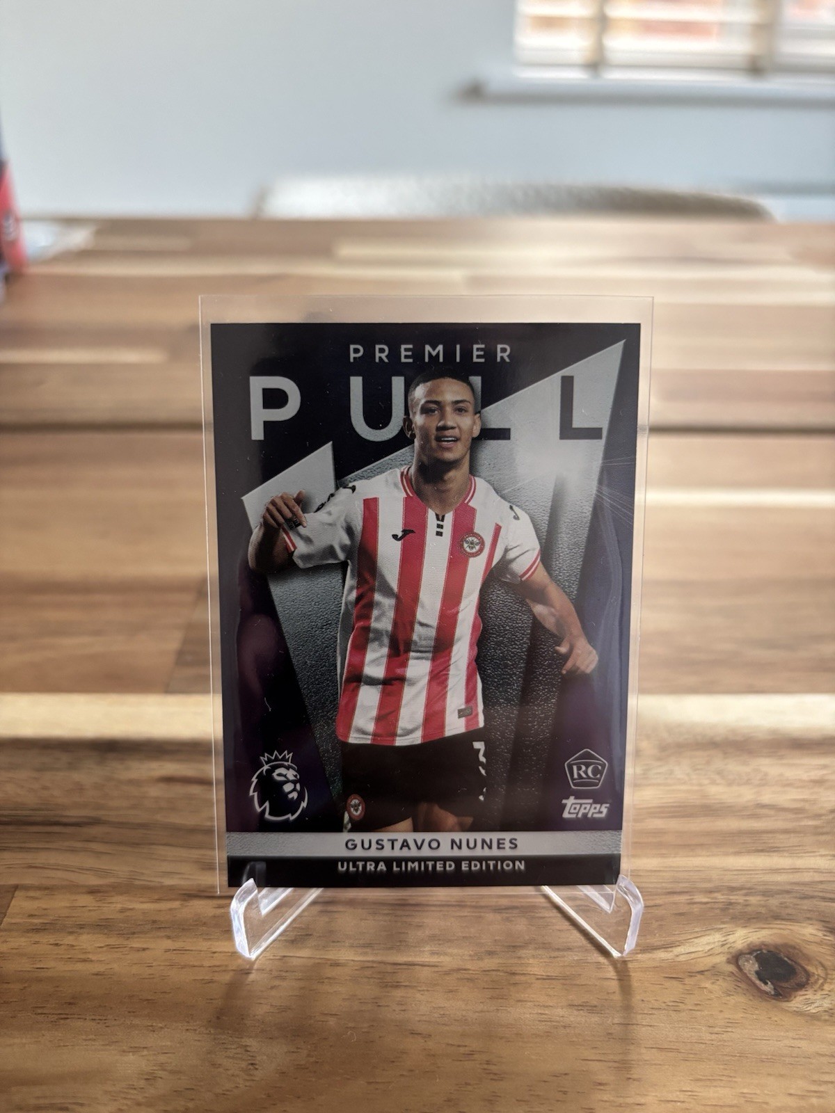 Topps Premier League Debut 2026 Premier Pull Gustavo Nunes - Brentford FC for sale on Ebay