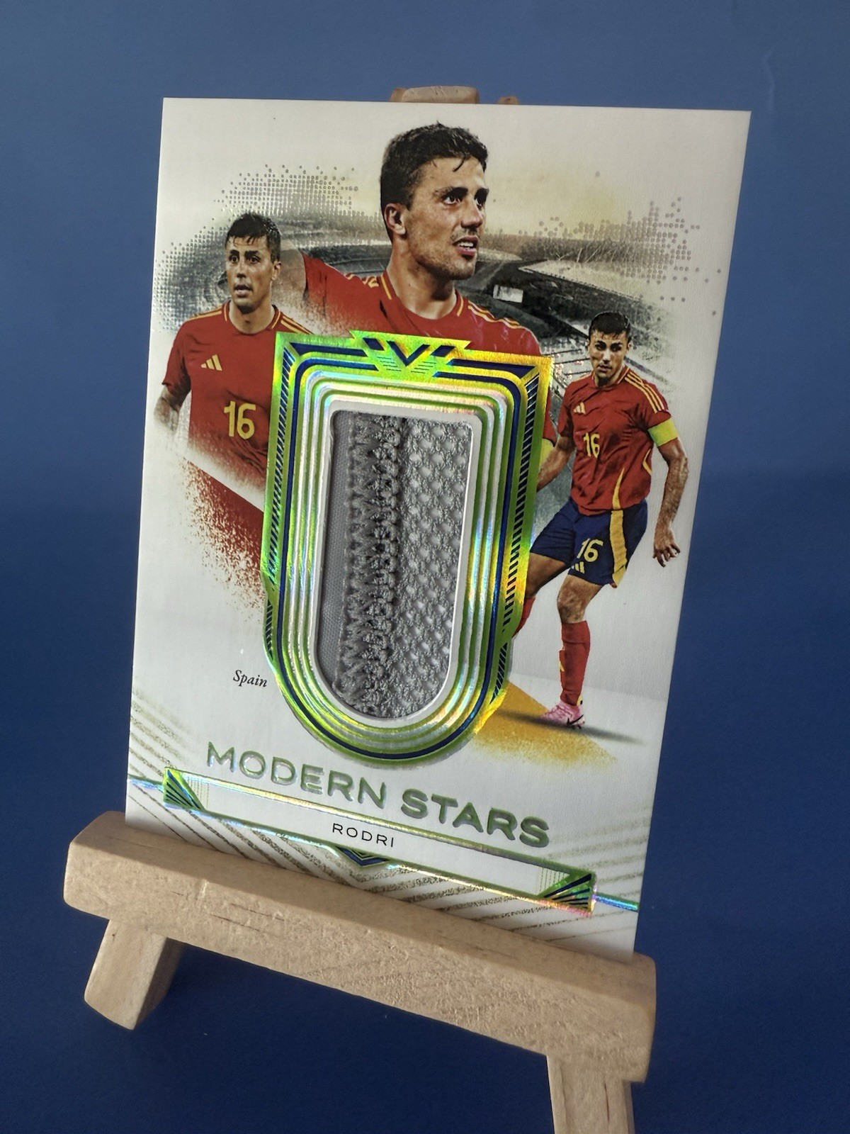Rodri Spain 2024 Futera Incredible Modern Stars Patch 03/07 – Manchester City for sale on Ebay