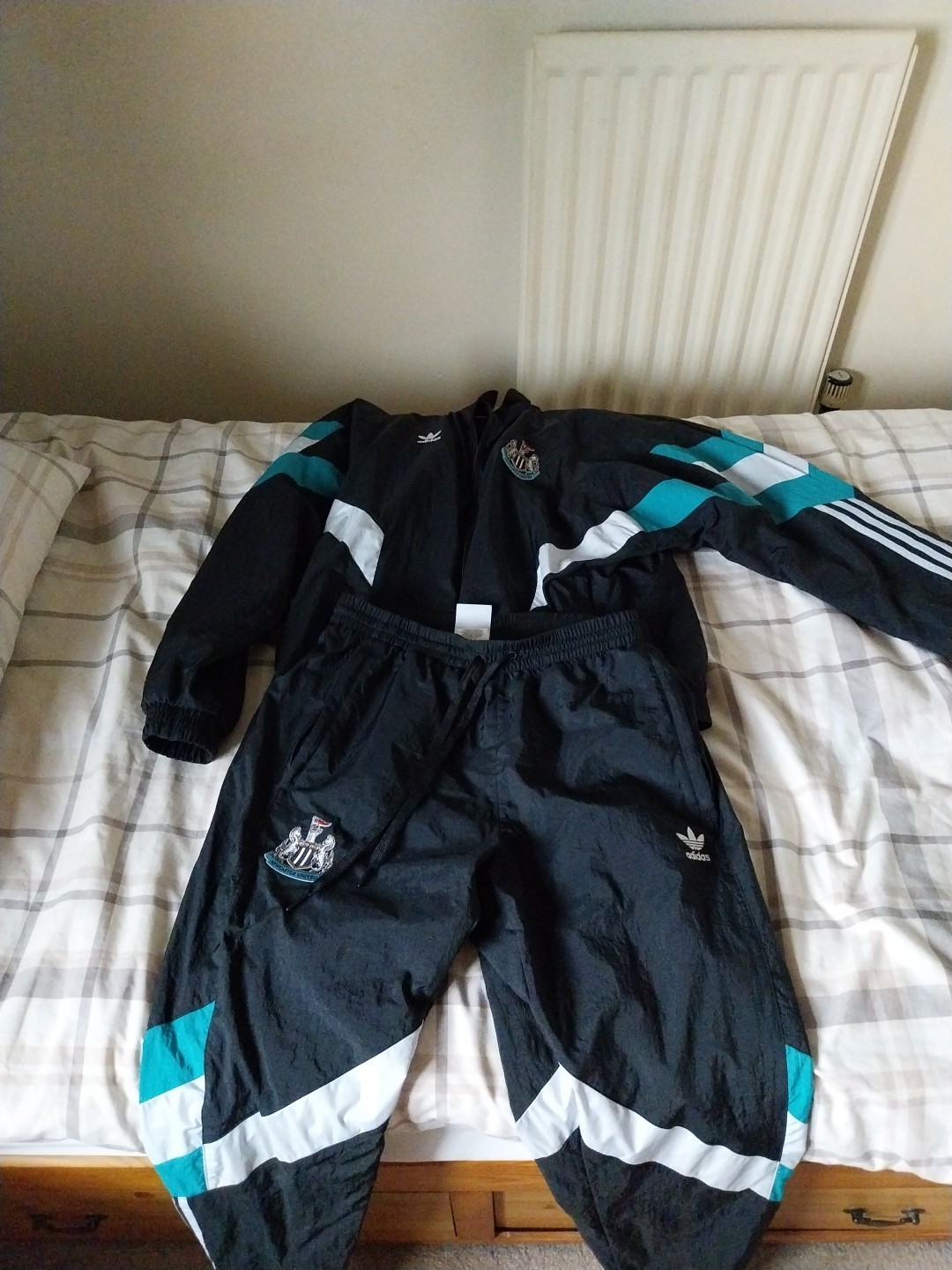 adidas Originals Newcastle United Tracksuit  medium  for sale on Ebay