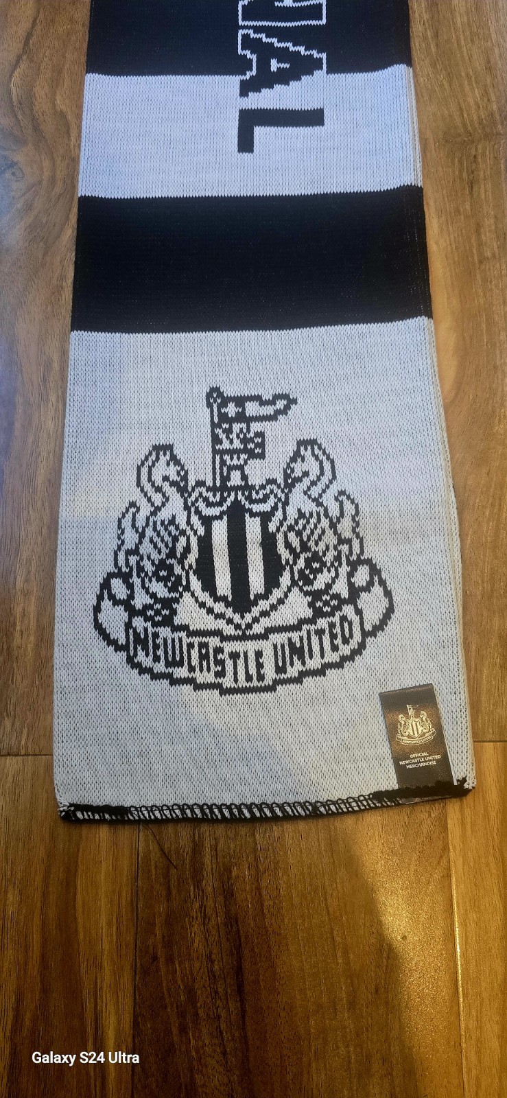 Newcastle United Historic Carabao Cup Wembley 2025 Match Scarf for sale on Ebay