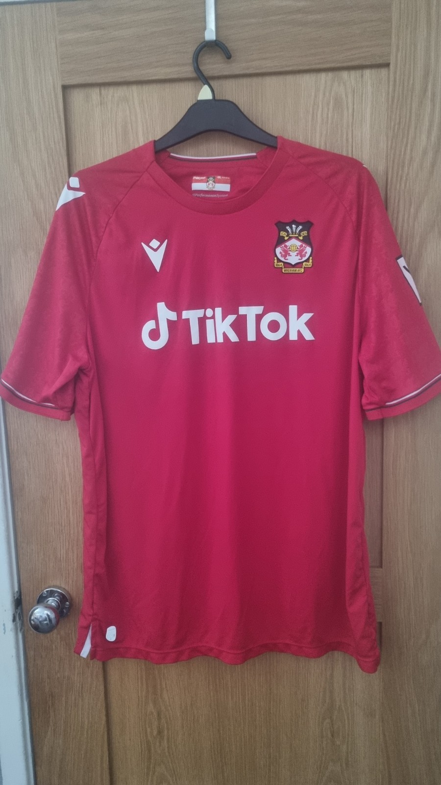 Wrexham AFC Home Shirt 2022/23  4XL for sale on Ebay