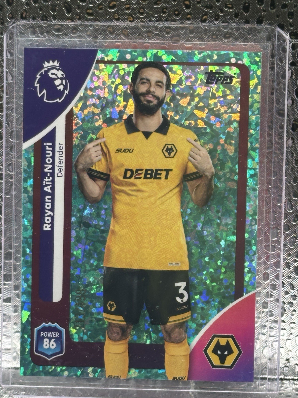Topps Premier League 25/26 Rayan Ait-Nouri 213/499 Wolves Numbered for sale on Ebay