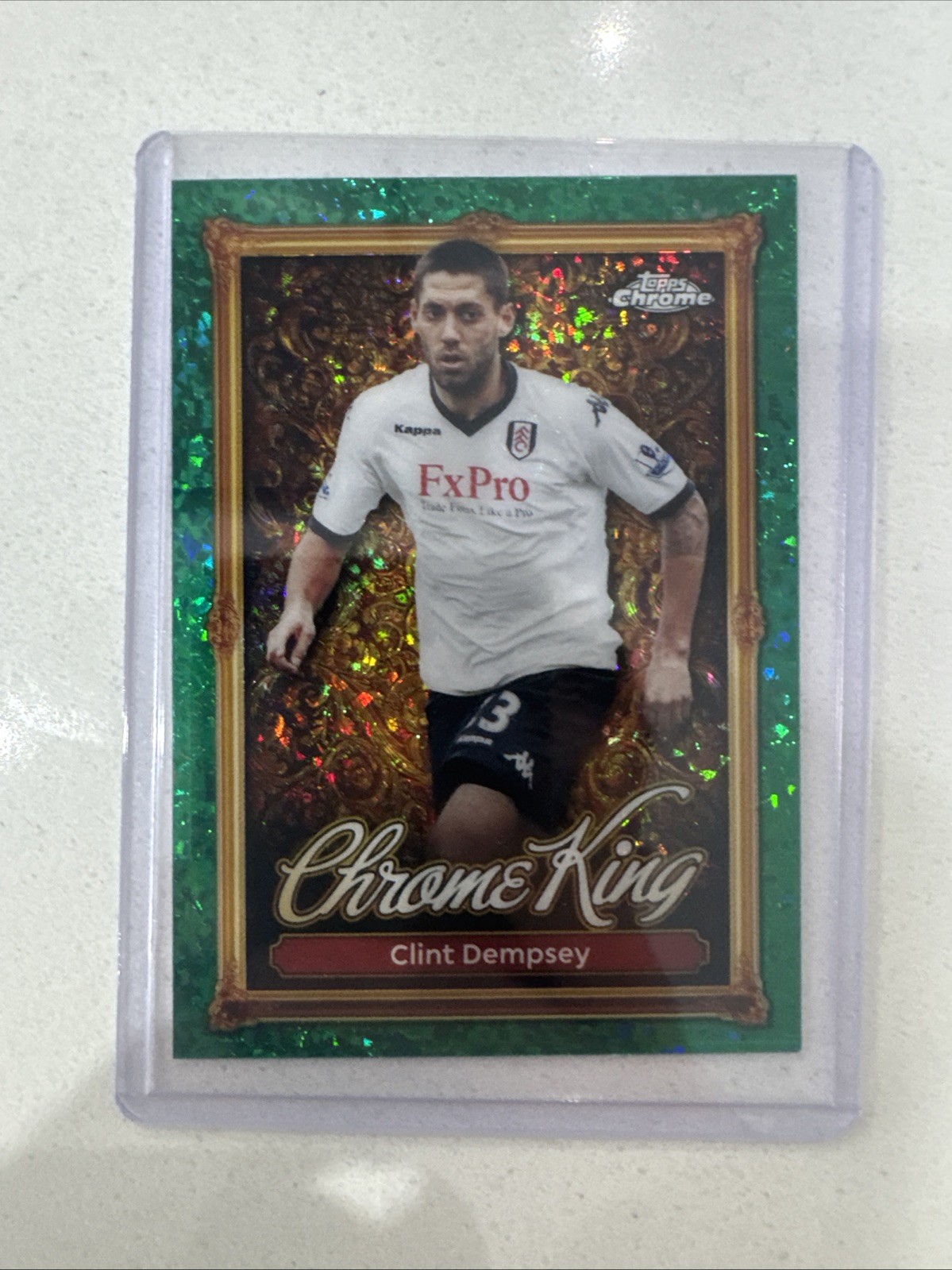 Topps Chrome 2025/26 Premier League Emerald Clint Dempsey Fulham for sale on Ebay