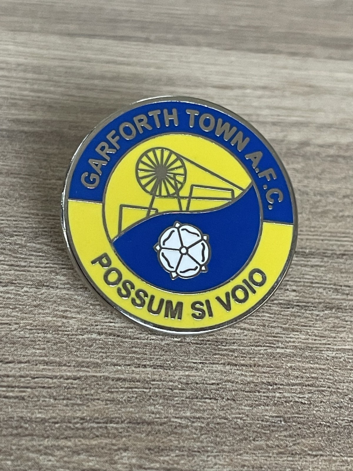 GARFORTH TOWN FC - BADGE for sale on Ebay