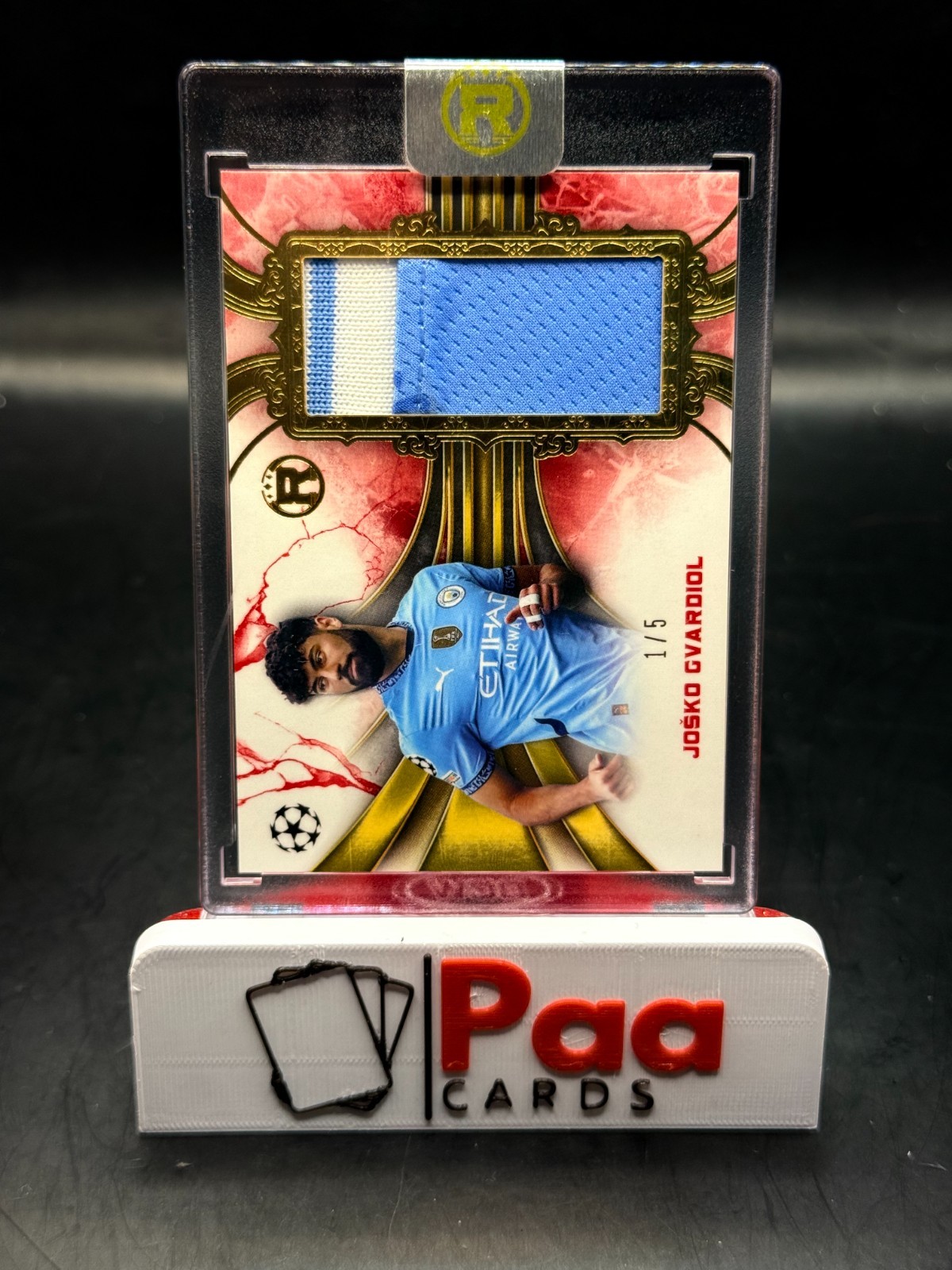 Topps - Reverence - Patch - Manchester City - Josko Gvardiol /5 for sale on Ebay